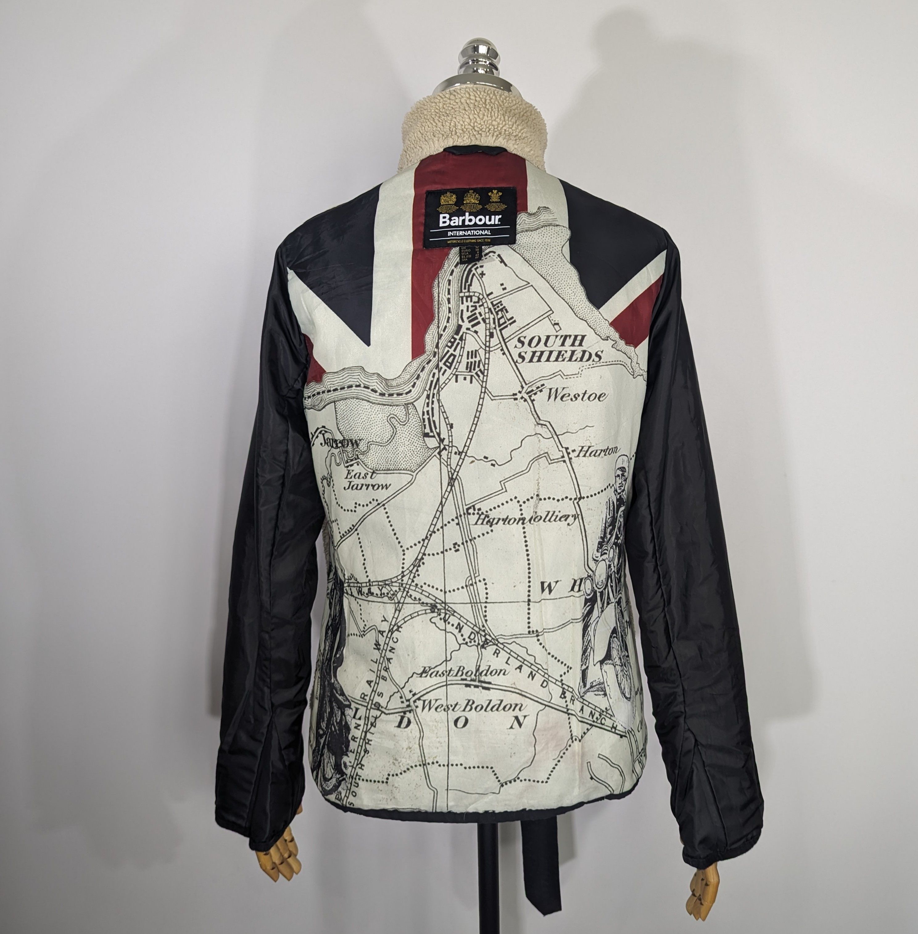 Barbour Barbour International Matlock Wax Jacket Motorcycle Clothing Size M / US 6-8 / IT 42-44 - 22 Thumbnail