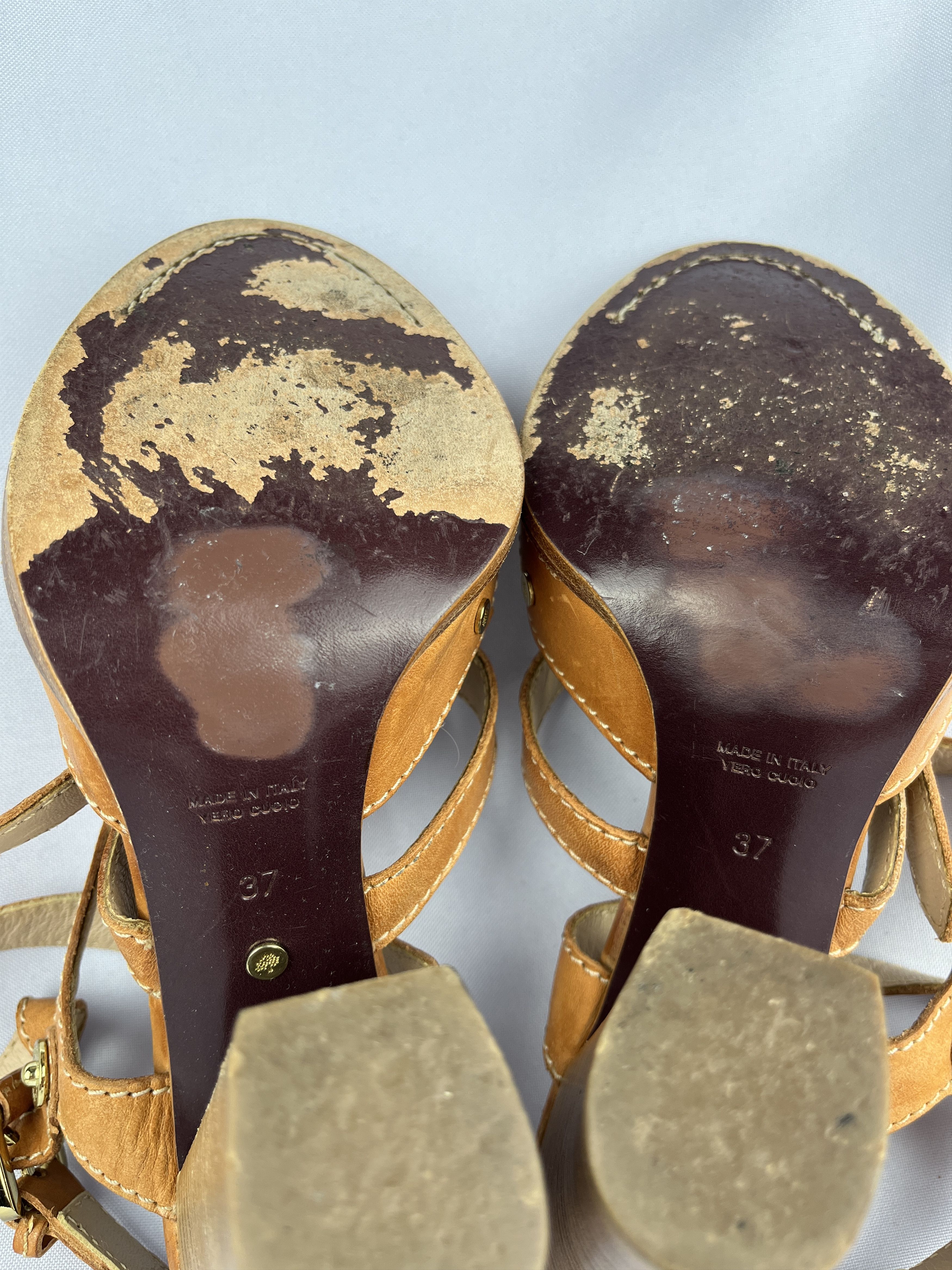 Mulberry Mulberry Strappy Heels Sandals Leather Women's Size US 7 / IT 37 - 14 Thumbnail