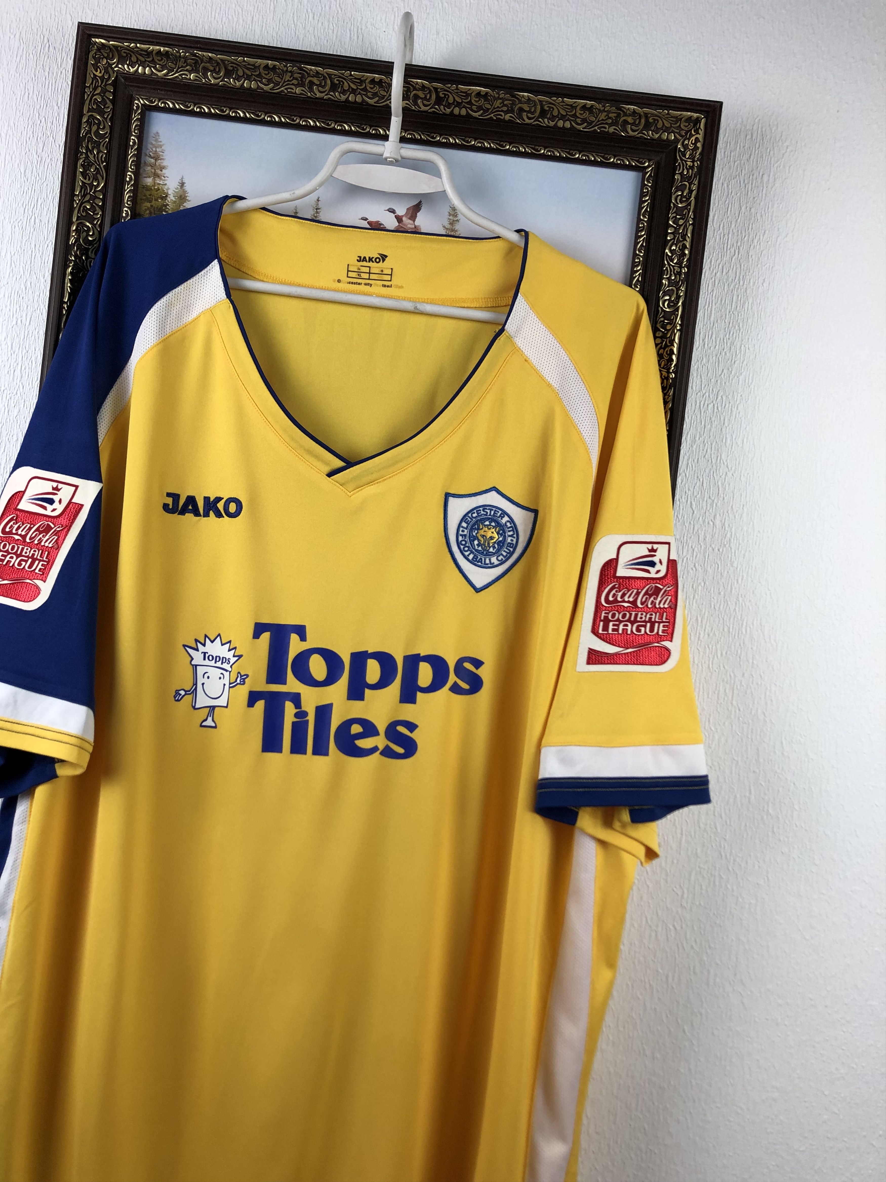 Other Leicester City shirt Soccer Hume Jersey Player Issue 3XL Size US XXL / EU 58 / 5 - 5 Thumbnail