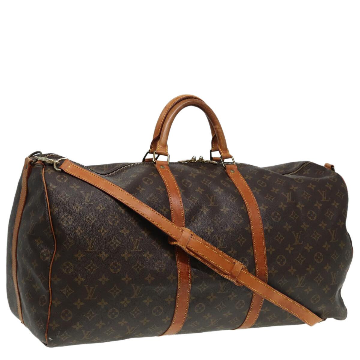 Louis Vuitton LOUIS VUITTON Monogram Keepall Bandouliere 60 Boston Bag Size ONE SIZE - 1 Thumbnail