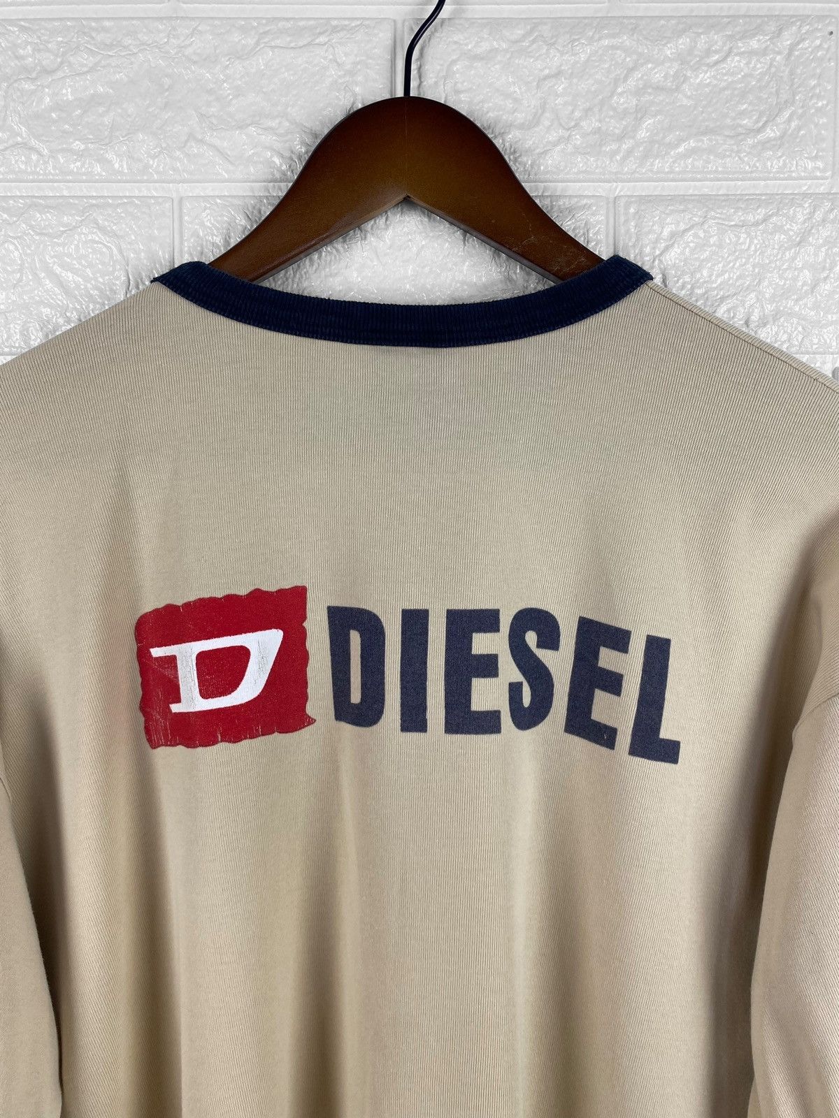 Diesel Vintage 90s Diesel big logo T-Shirt Size US XXL / EU 58 / 5 - 9 Thumbnail