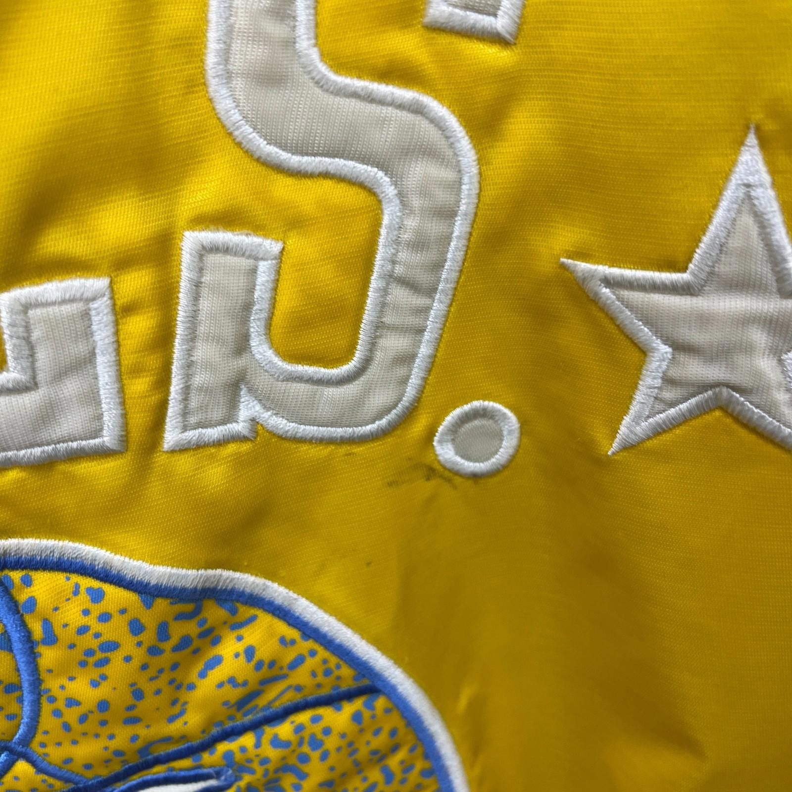 NBA Vintage Minneapolis Lakers Sand Bomber Jacket NBA 2XL Size US XXL / EU 58 / 5 - 9 Thumbnail