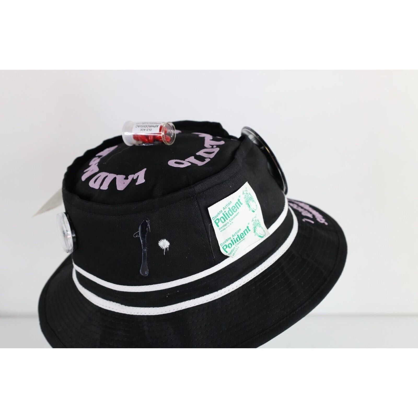 Vintage Deadstock Vintage 80s Laid Back Old Timer Old Age Combat Hat Size ONE SIZE - 6 Thumbnail