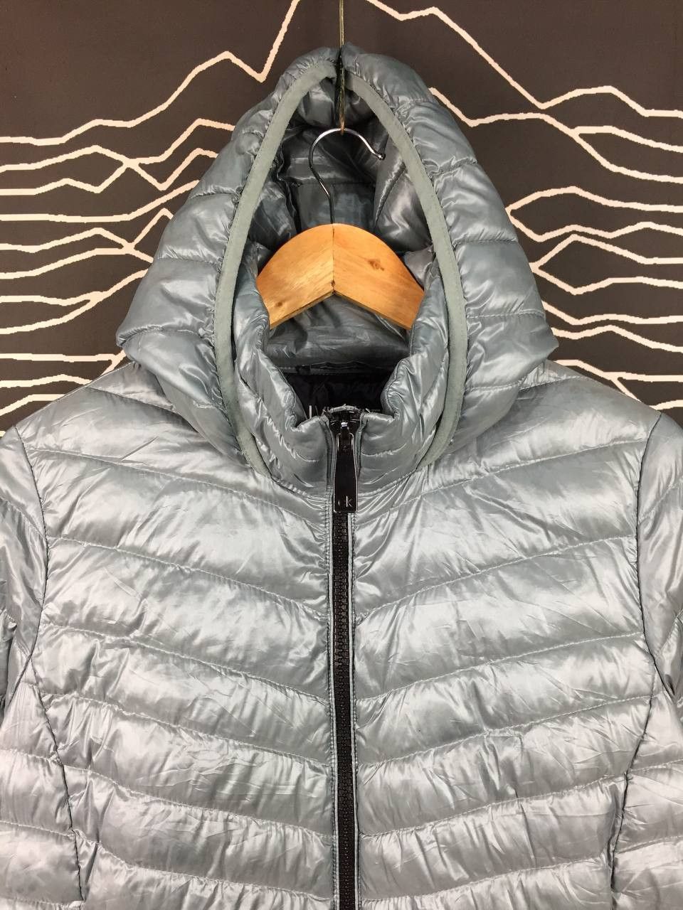 Calvin Klein Calvin Klein Women's Shine Hooded Packable Down Puffer Coat Size L / US 10 / IT 46 - 3 Thumbnail