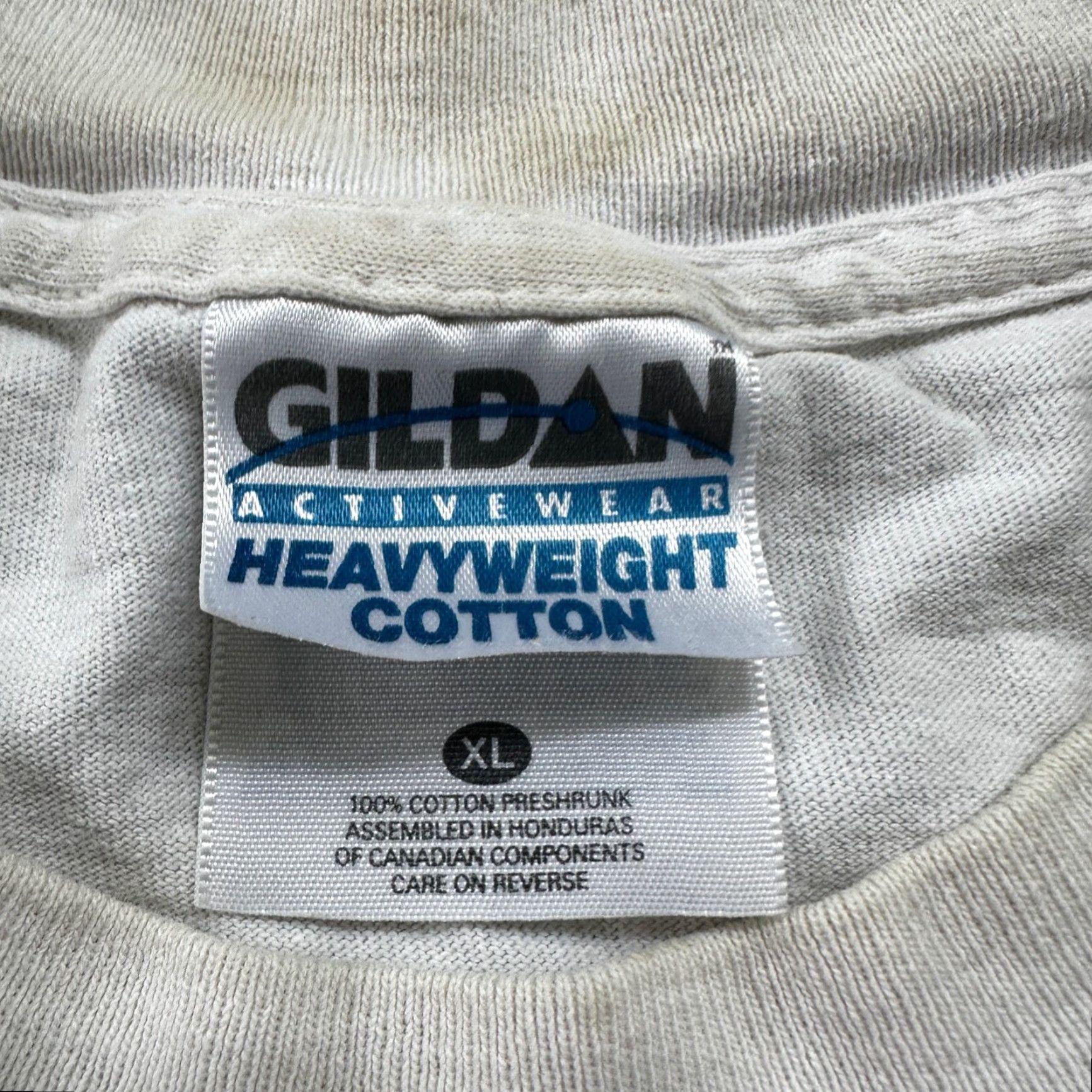 Gildan VINTAGE Art Sunflower 1997 T Shirt Salem Oregon Fair Festival PDX Portland Music XL White Gildan Mens Short Sleeve Crew Neck Graphic Print 90s 80s 70s Size US XL / EU 56 / 4 - 2 Thumbnail