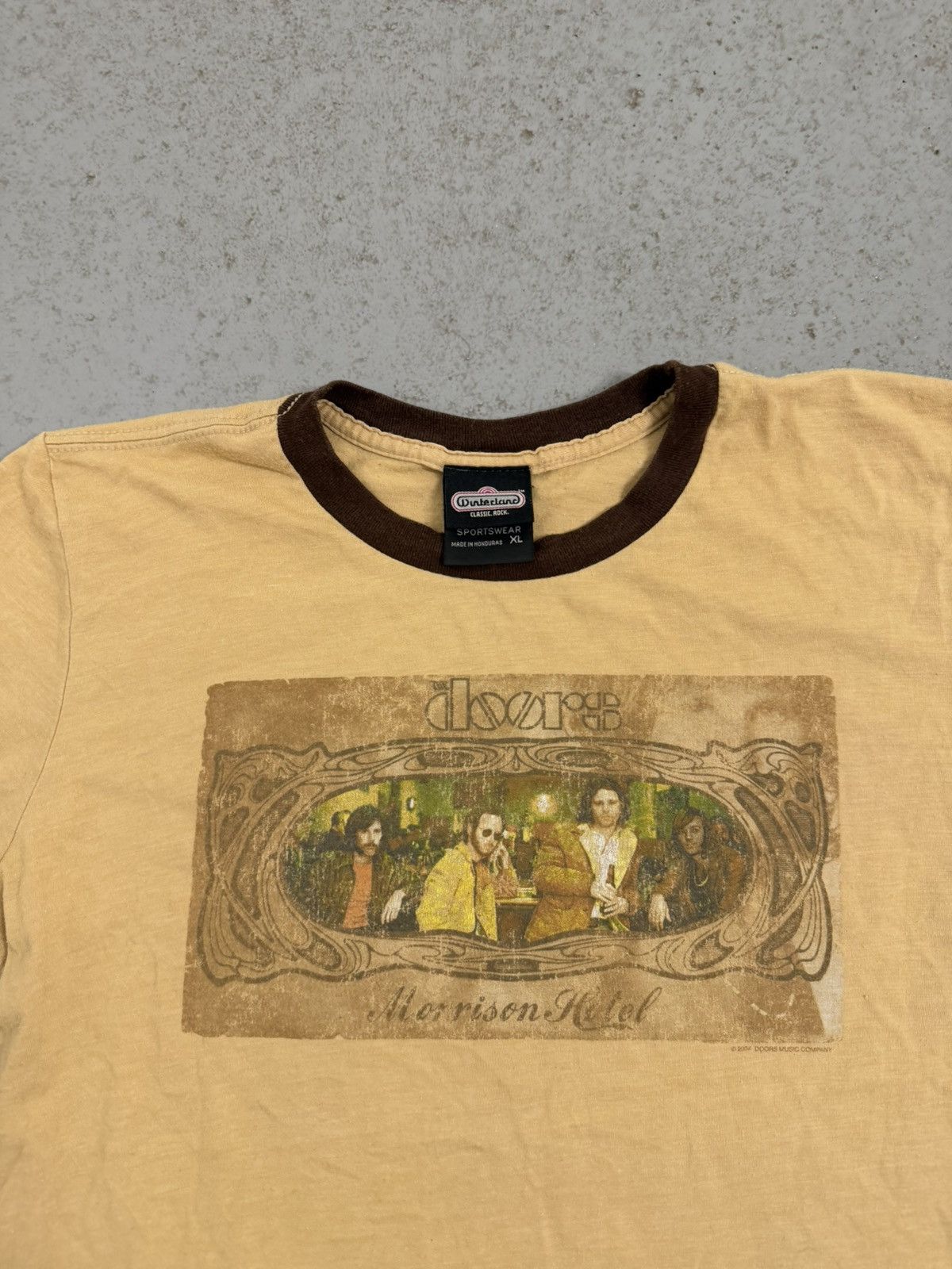 Vintage Vintage 2004 The Doors Morrison Hotel Winterland T-Shirt Size XL / US 12-14 / IT 48-50 - 2 Thumbnail