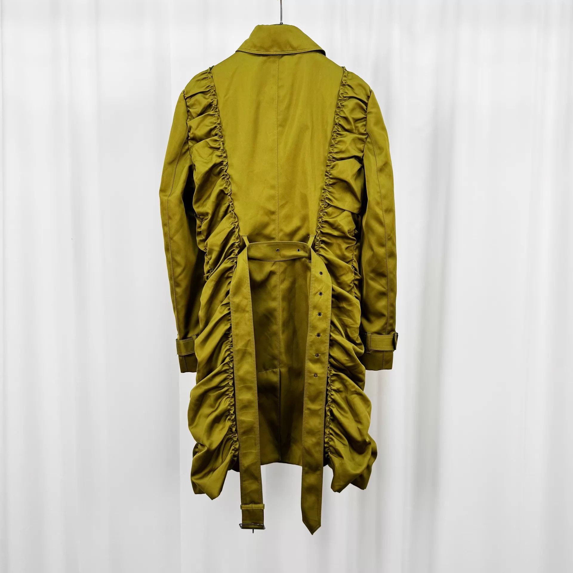Burberry Burberry Satin Double-Breasted Trench UK10 New Size M / US 6-8 / IT 42-44 - 2 Thumbnail