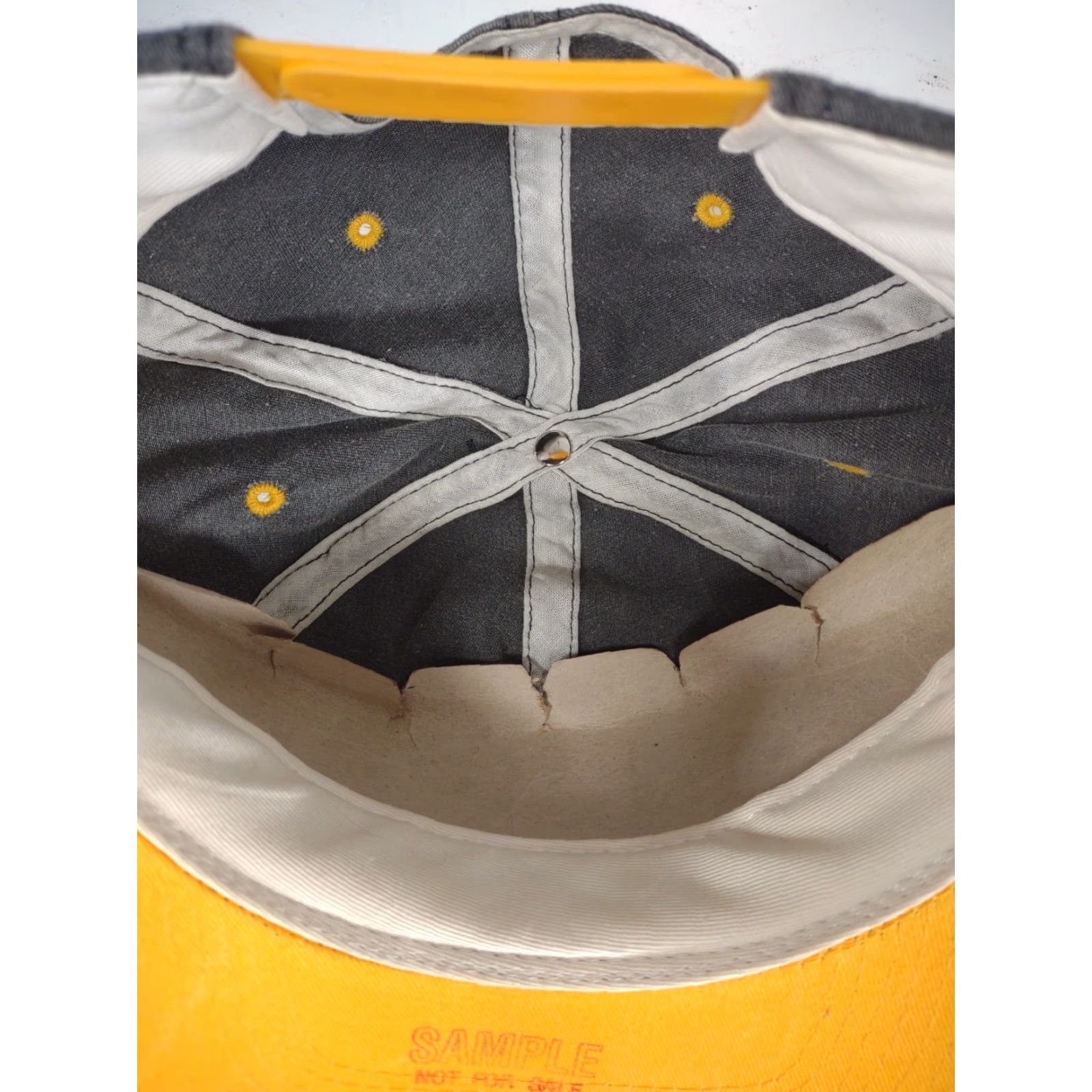 Vintage VINTAGE Mainland Sewing Mills Pittsburgh Steelers Sample Not for Sale Snapback Hat Size ONE SIZE - 8 Thumbnail