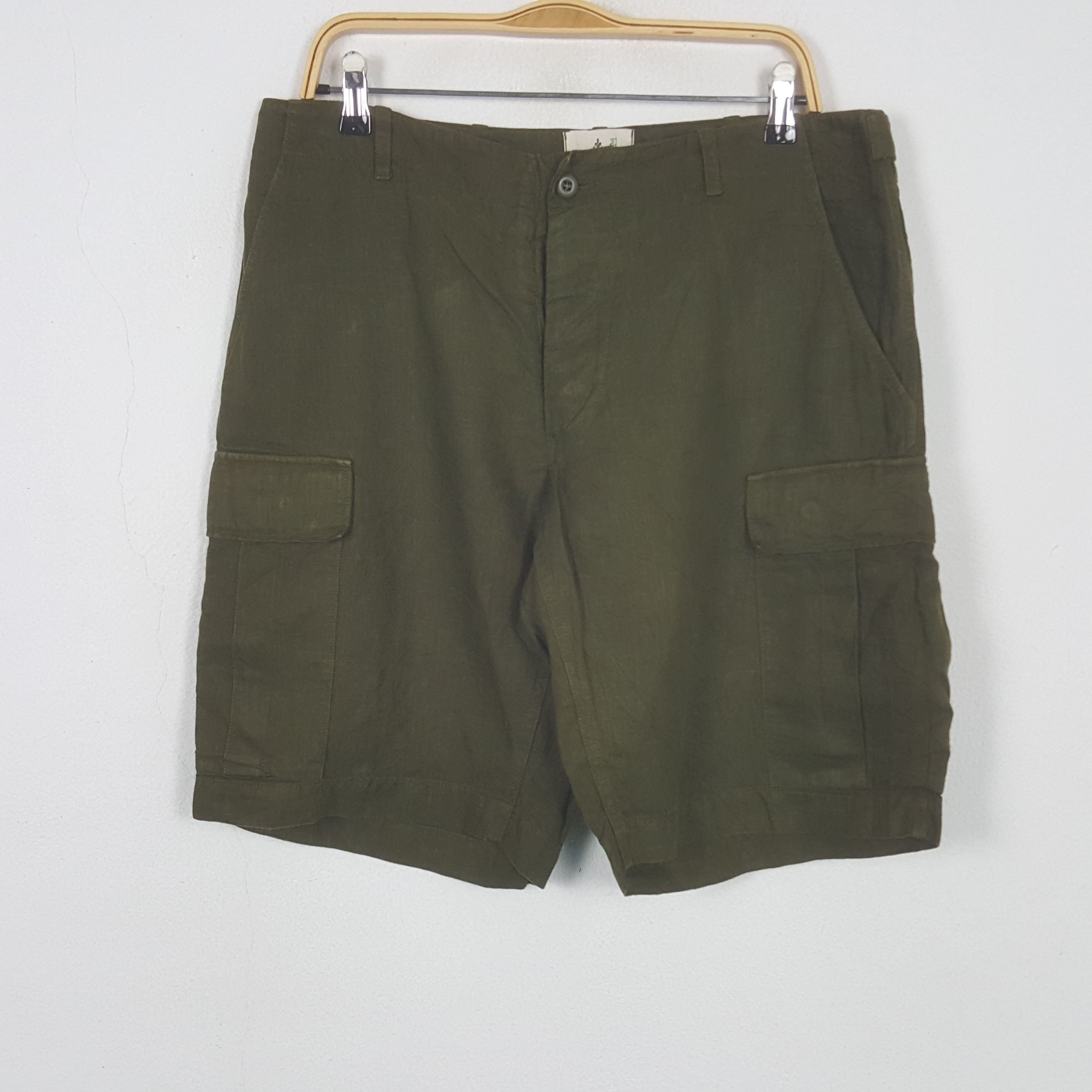 Designer Vintage Vetenment de Travail Honnete Corgo Short Pants Size US 34 / EU 50 - 1 Thumbnail