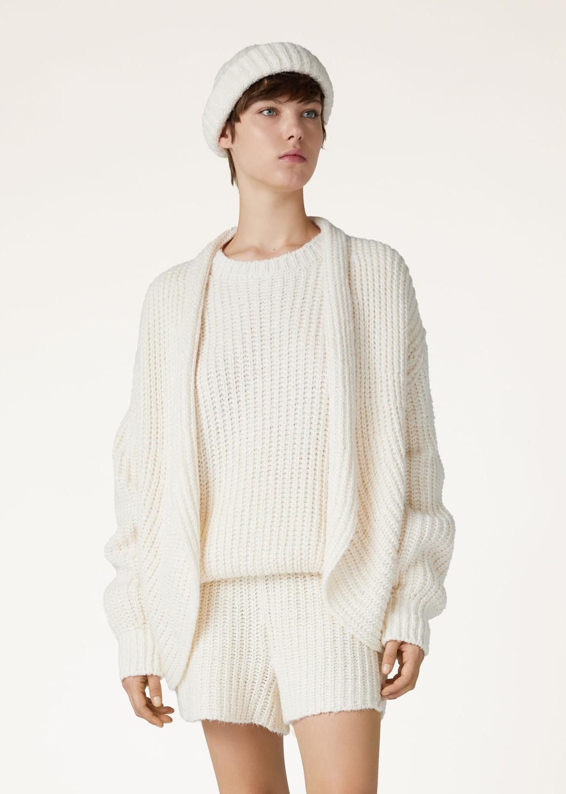 Loro Piana o1srvl11e0425 FAN6403 Cocooning Cardigan in Cream Size L / US 10 / IT 46 - 7 Thumbnail