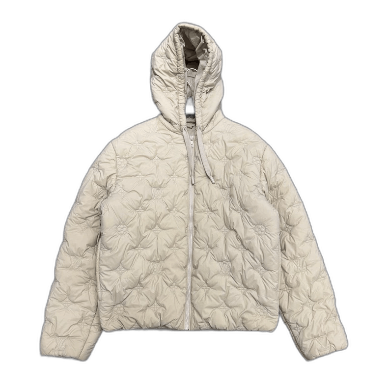 Louis Vuitton Louis Vuitton Quilted Hooded Cotton Jacket-yf Size US L / EU 52-54 / 3 - 1 Thumbnail