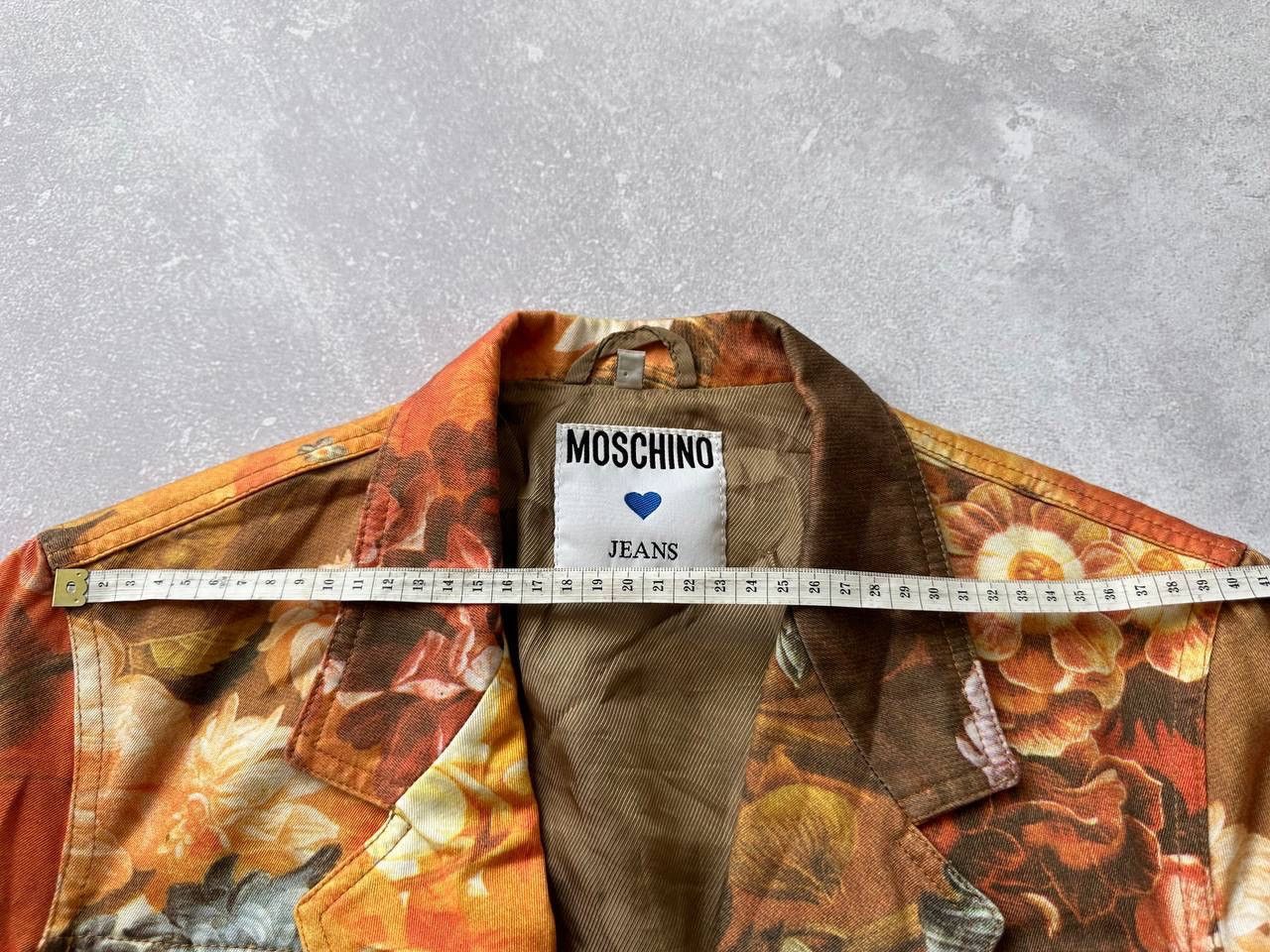 Moschino Moschino Vintage Leave My Plants Alone! Jeans Floral Blazer Size M / US 6-8 / IT 42-44 - 10 Thumbnail