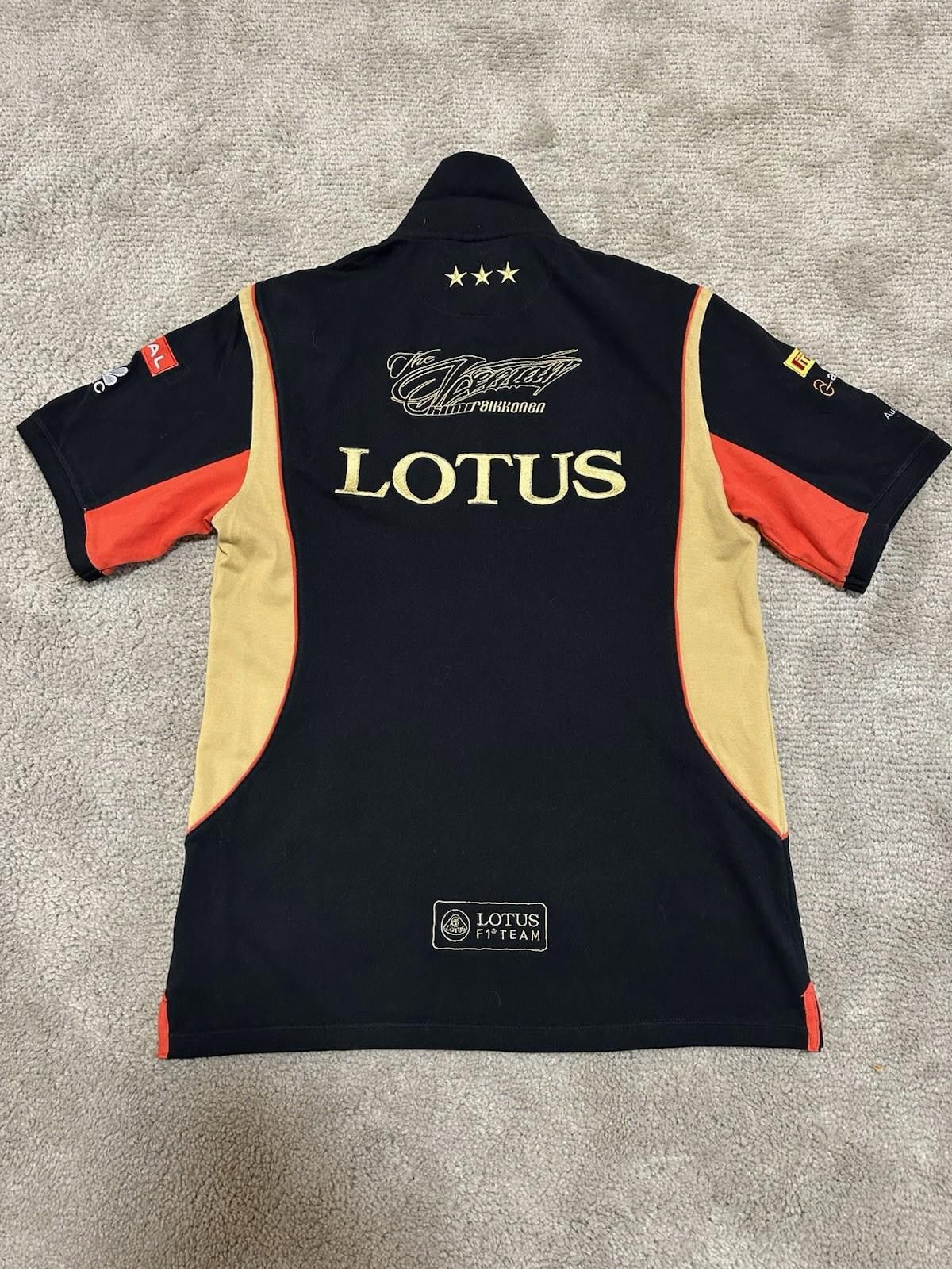 Fox Racing Lotus Renault Formula One 1 Racing Team Polo Shirt Vintage L Size US M / EU 48-50 / 2 - 9 Thumbnail