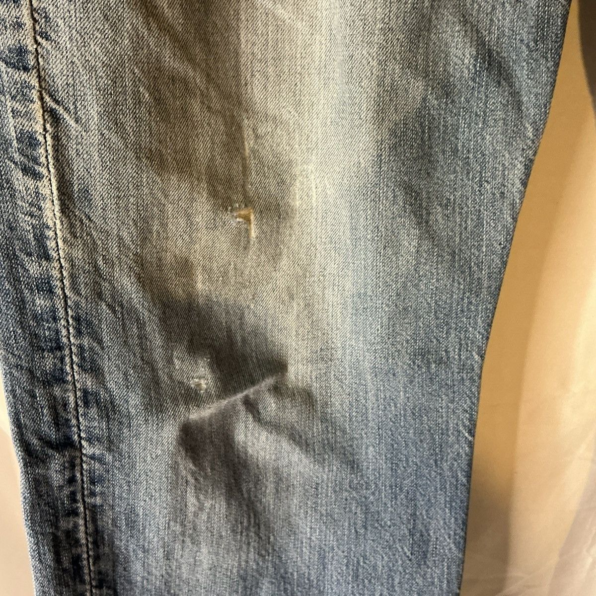 Polo Ralph Lauren Polo Ralph Lauren Jeans 35x30 Classic Straight Light Denim Size US 35 - 3 Thumbnail