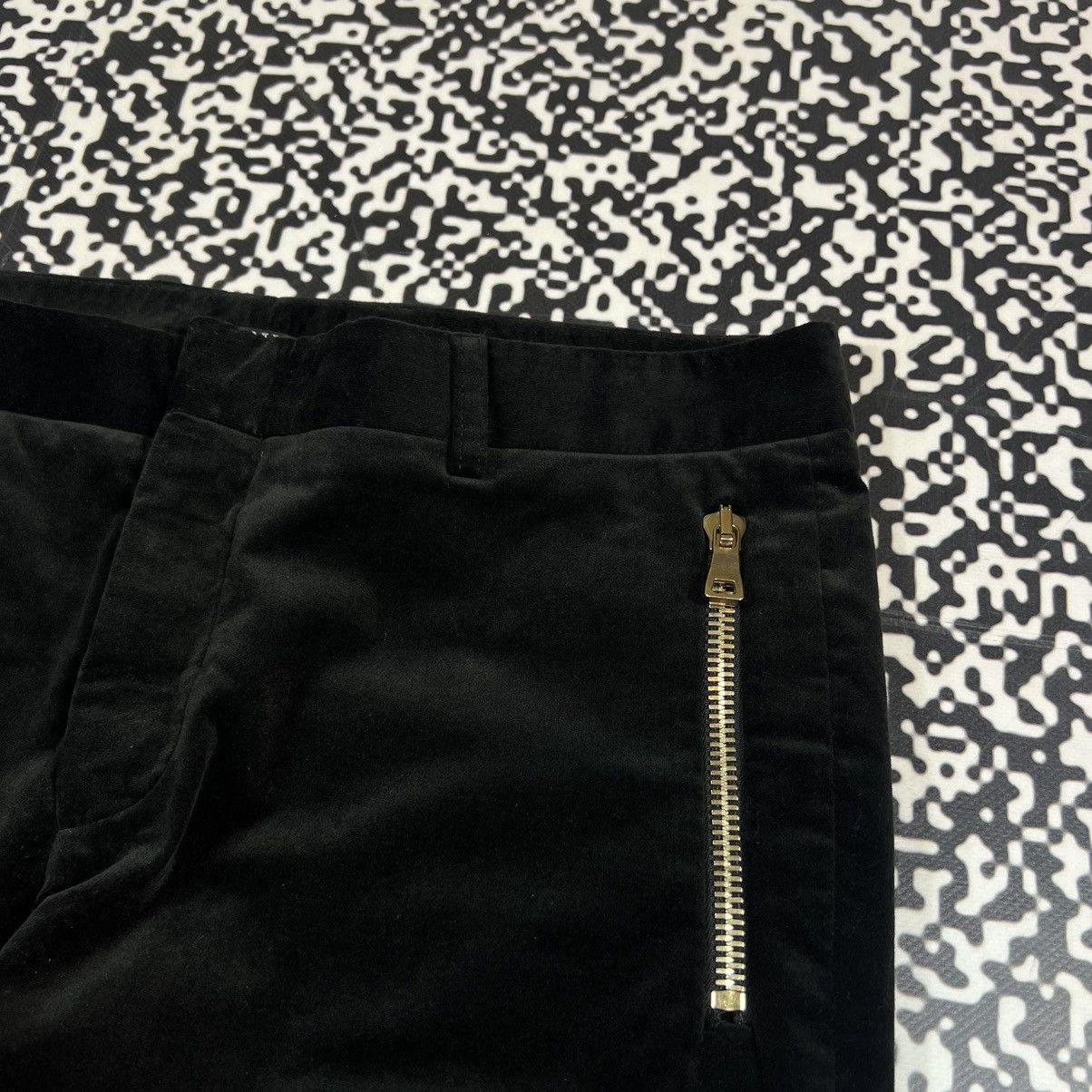 Balmain BALMAIN Velour Casual Luxury Pants Y2K Style Size 29" - 6 Thumbnail