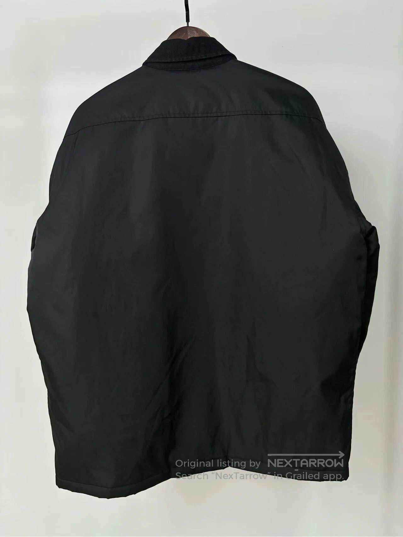 Prada prada black outerwear with triangle logo. Size US M / EU 48-50 / 2 - 2 Thumbnail