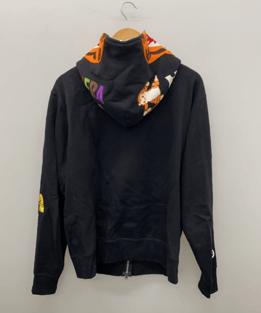Bape Bape Black Orange Tiger Full Zip Hoodie L Size US L / EU 52-54 / 3 - 2 Thumbnail