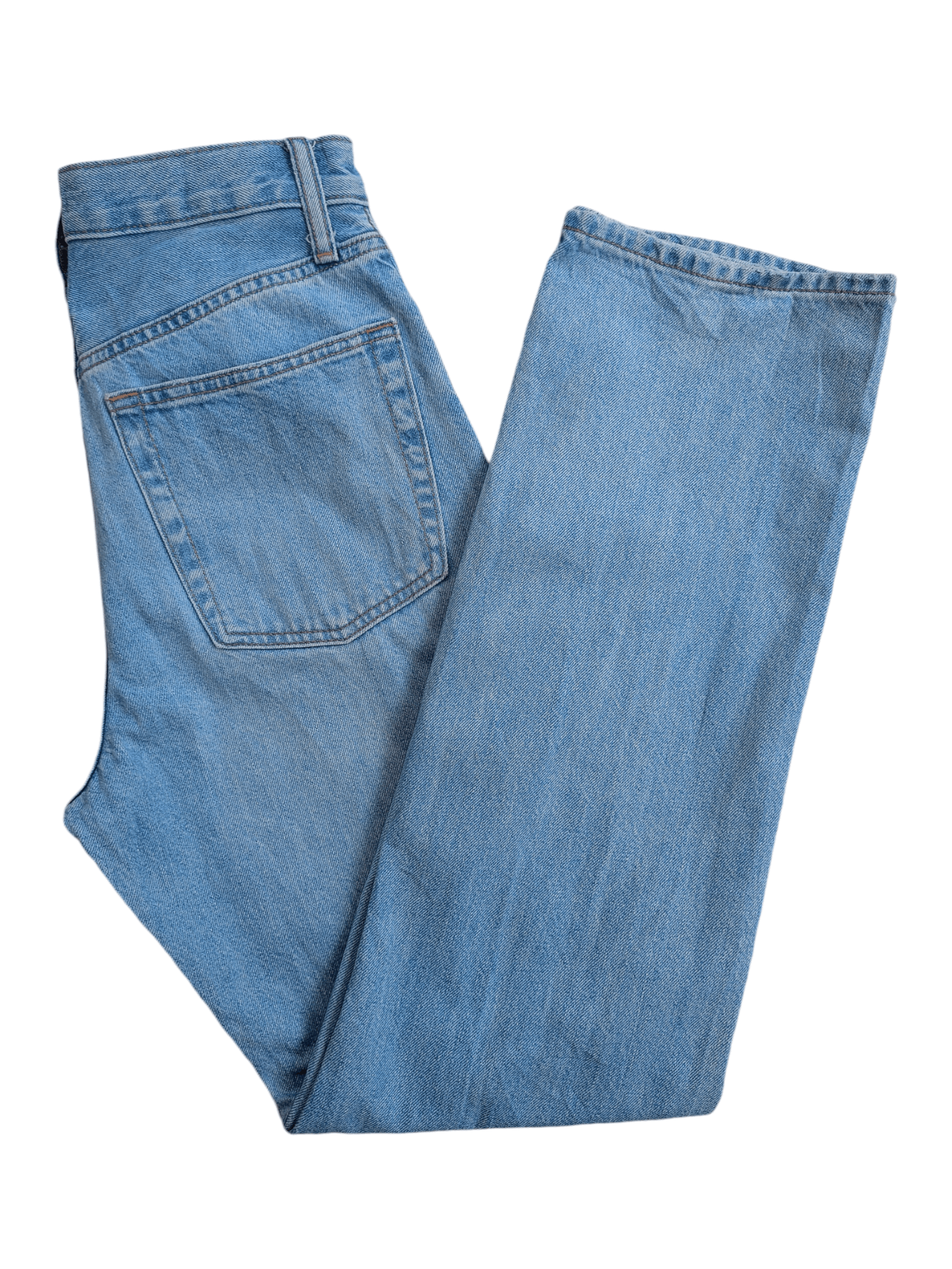 Kaihara Denim × Uniqlo × Vintage UNIQLO Regular, Straight Cut Distressed Vintage Denim Size US 26 / EU 42 - 24 Thumbnail