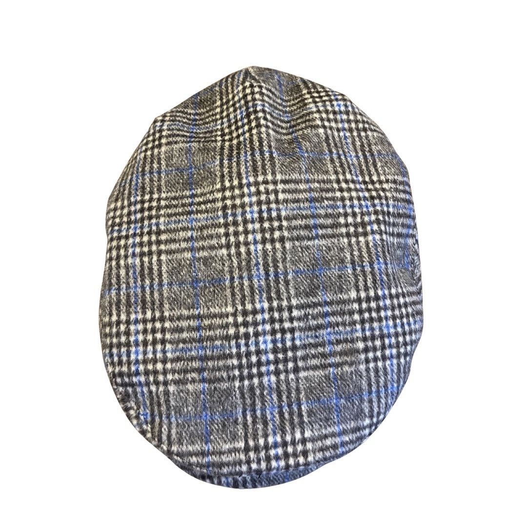 Brixton Hooligan Multi Plaid Houndstooth Snap Cap Newspaper Boy Size ONE SIZE - 2 Thumbnail