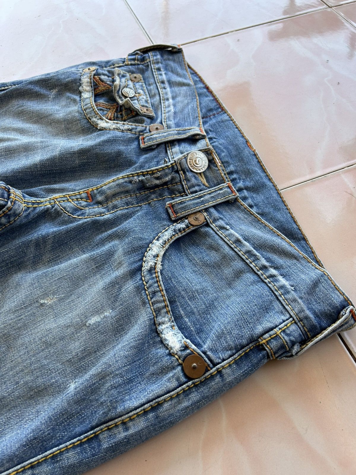 True Religion True Religion Joey Big T Bootcut Flare Jean Size US 30 / EU 46 - 5 Thumbnail