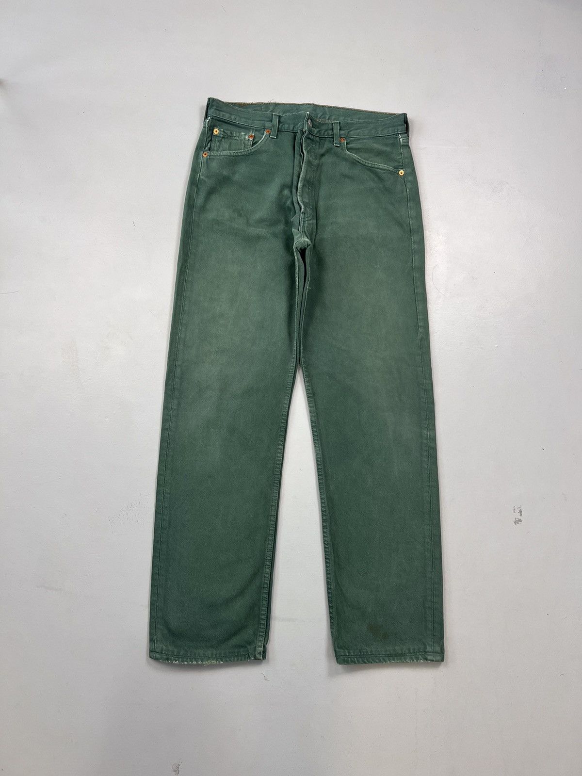 Levi's Vintage faded Levi’s papertag 501 denim Size US 32 / EU 48 - 1 Thumbnail