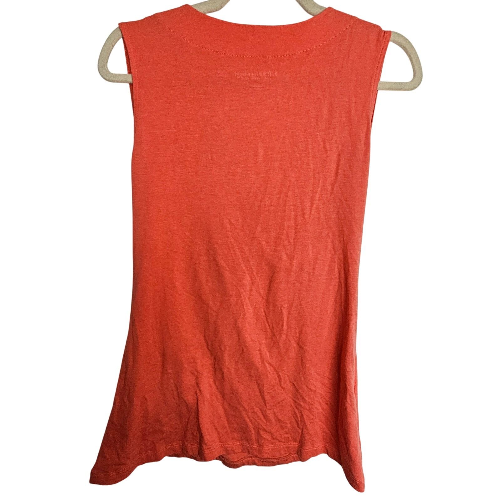 Soft Surroundings Soft Surroundings Blouse Orange Tank Top Surplice Shirt M Size M / US 6-8 / IT 42-44 - 7 Thumbnail