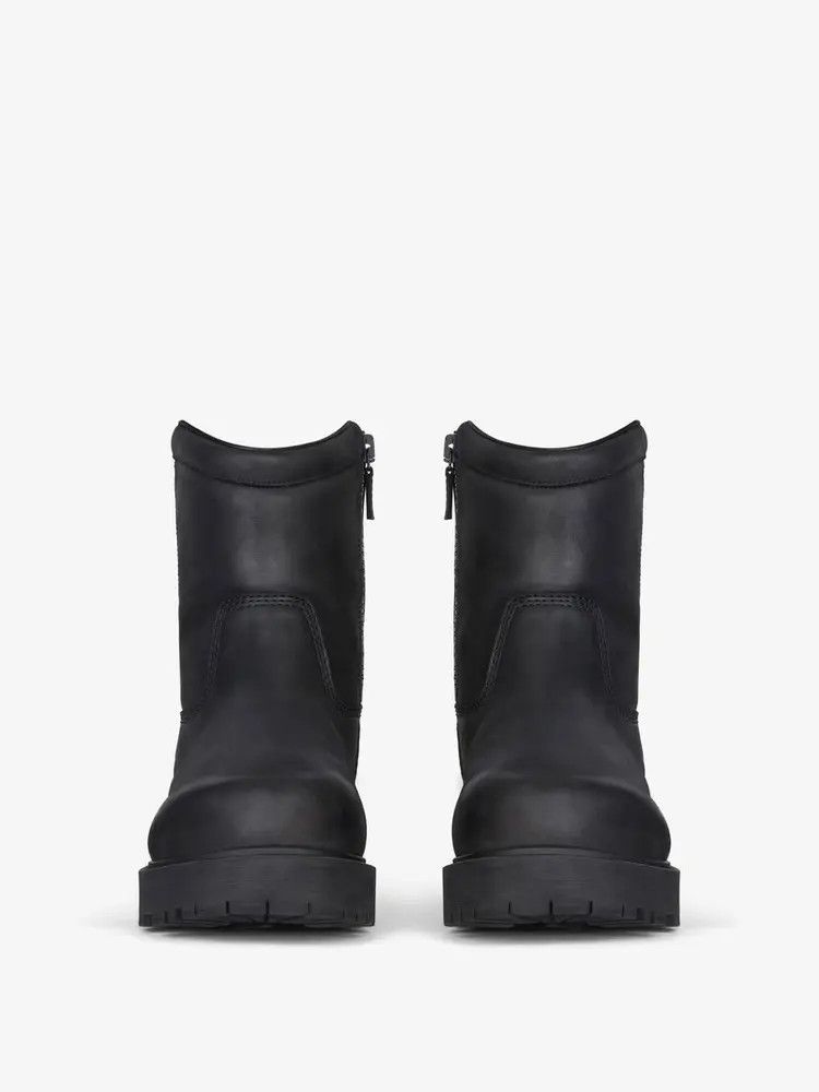 Givenchy o1n1vont0326 Storm Zip High Boots in Black Size US 11 / EU 44 - 5 Thumbnail