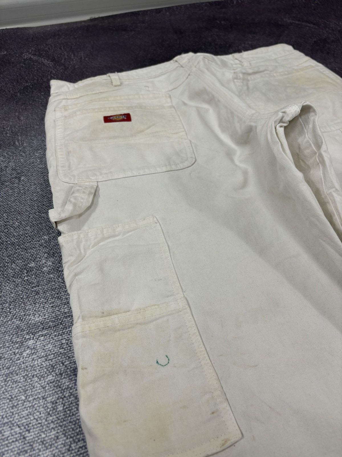 Dickies Vintage Dickies USA White Work Carpenter Hype Baggy Pants Size US 38 / EU 54 - 6 Thumbnail