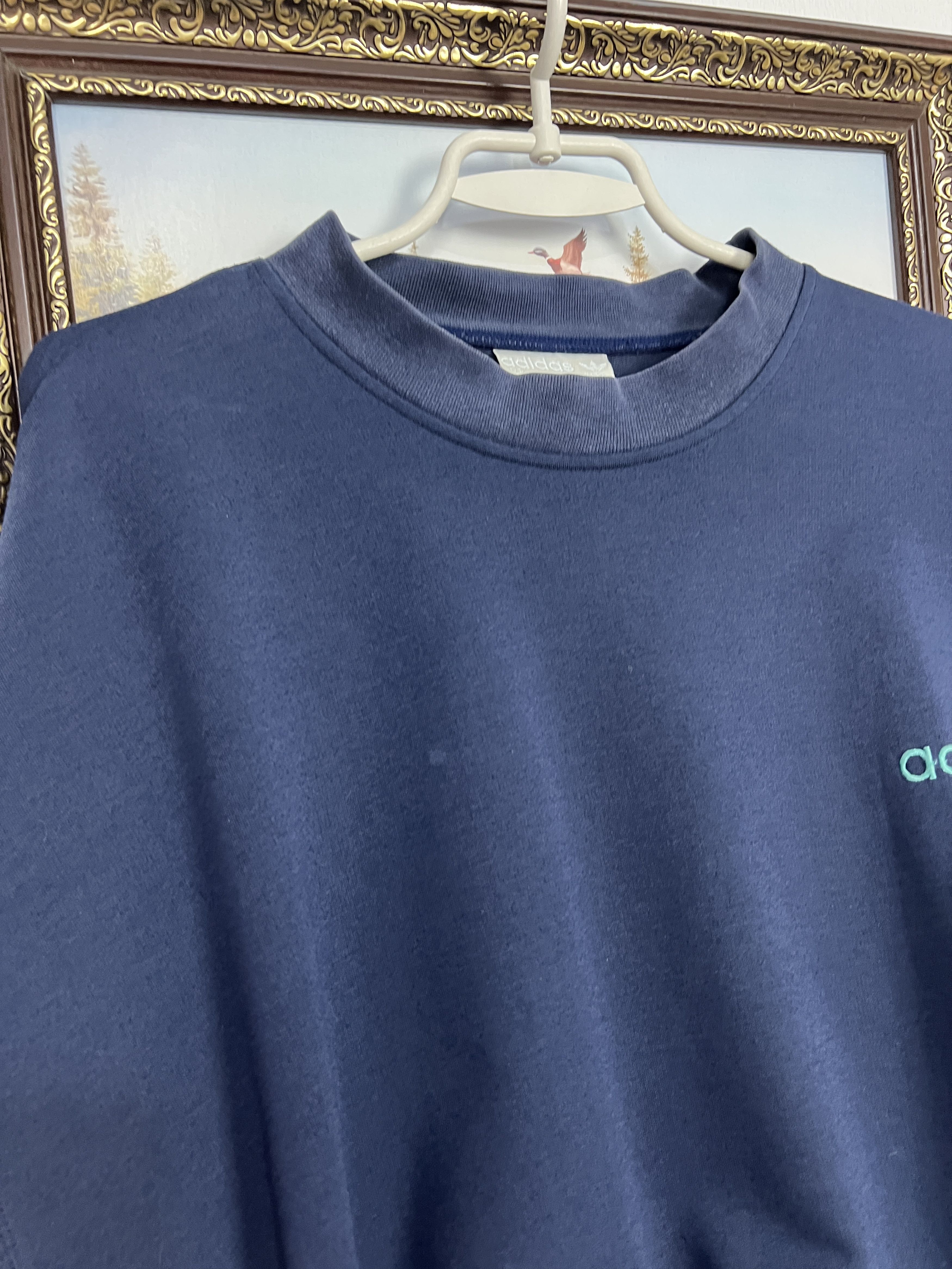 Adidas Vintage 90's Sweatshirt Blue Red Green Crewneck Jacket Size US XL / EU 56 / 4 - 6 Thumbnail