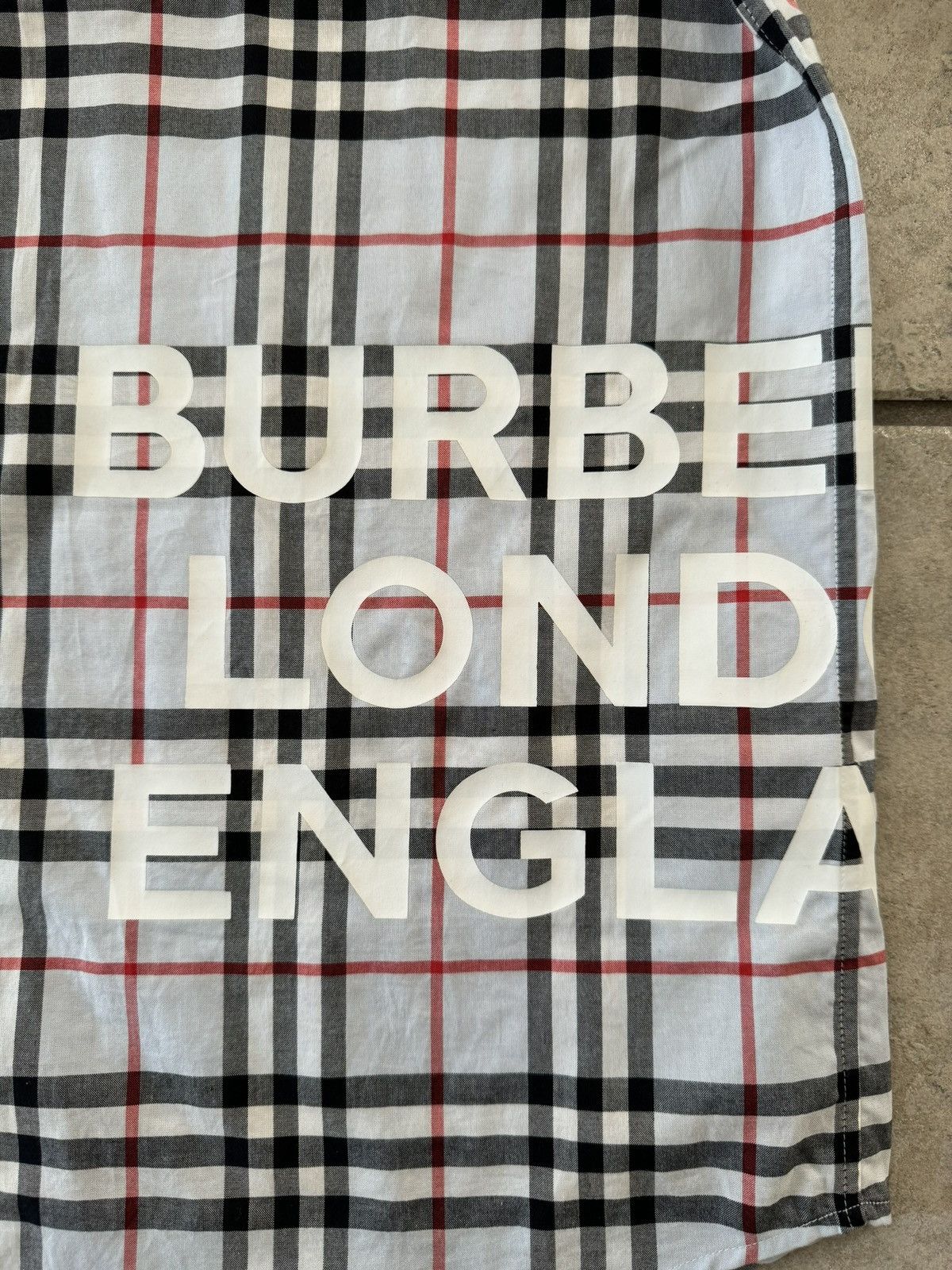 Burberry Burberry Sandor Button Up Shirt Long Sleeve Oversized Size US XS / EU 42 / 0 - 3 Thumbnail