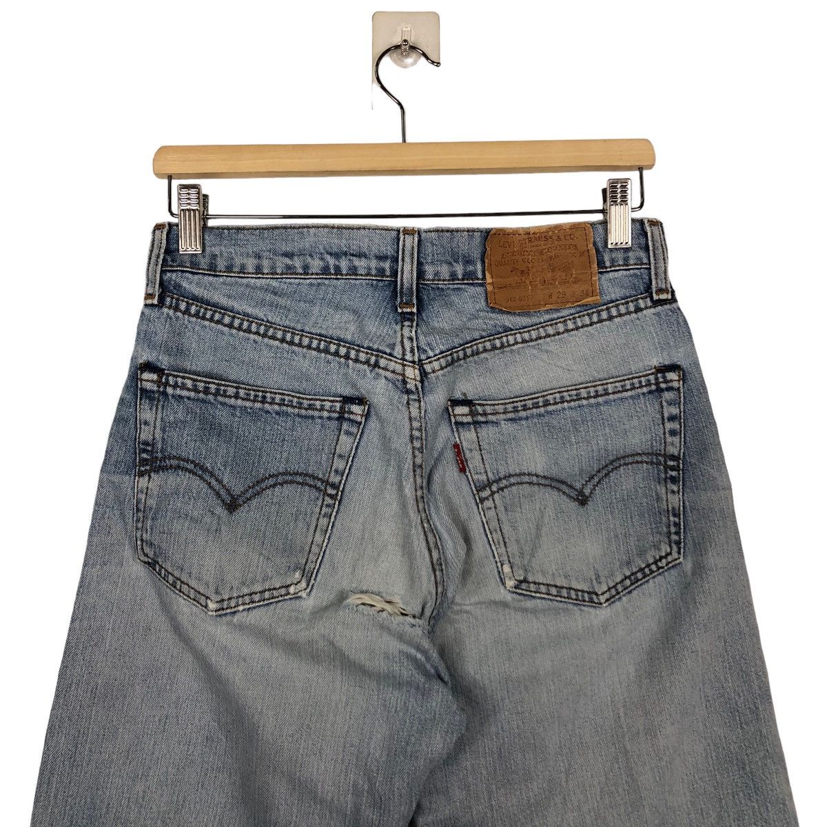 Levi's 🔥90’s Distressed Denim Jeans Levi’s Size US 29 - 9 Thumbnail
