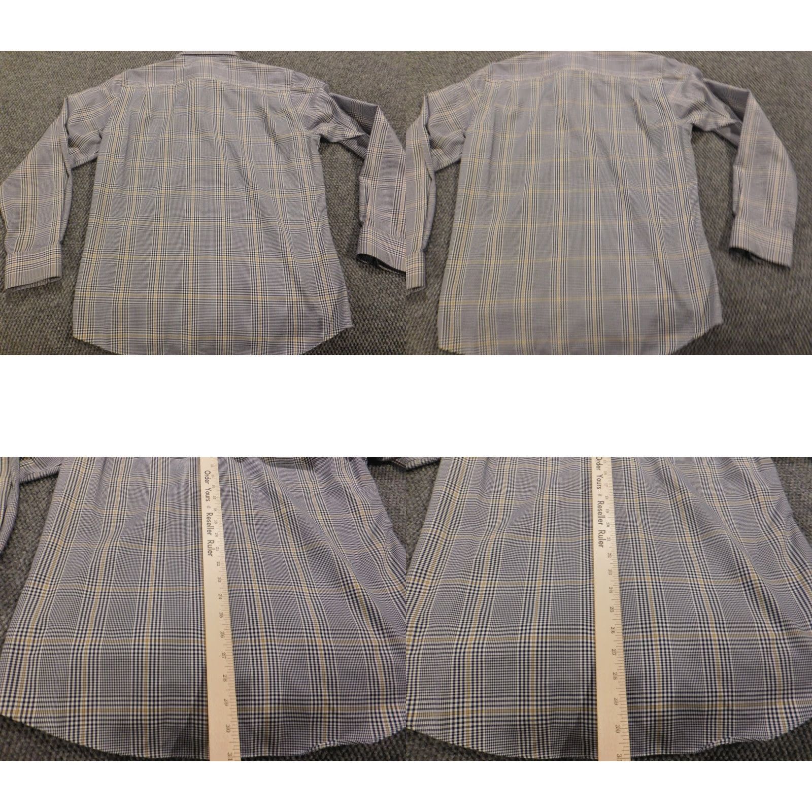 Eddie Bauer Eddie Bauer Shirt Mens Small Blue Plaid Button-Down Regular Fit Pocketed Cotton Wool Knit Size US S / EU 44-46 / 1 - 8 Thumbnail