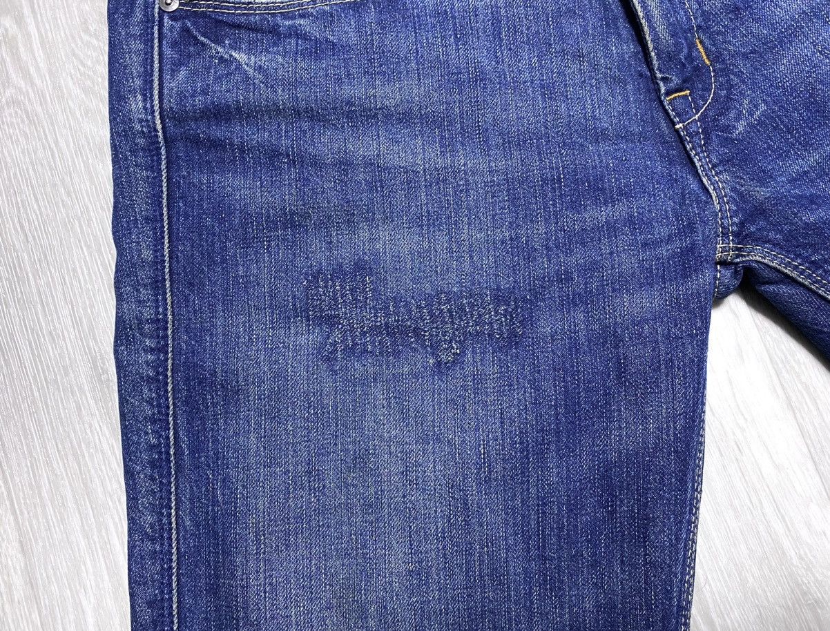 Acne Studios Acne Action Jeans Max Lost&Found Washed Stitched Dyed Jeans Size US 30 / EU 46 - 13 Thumbnail