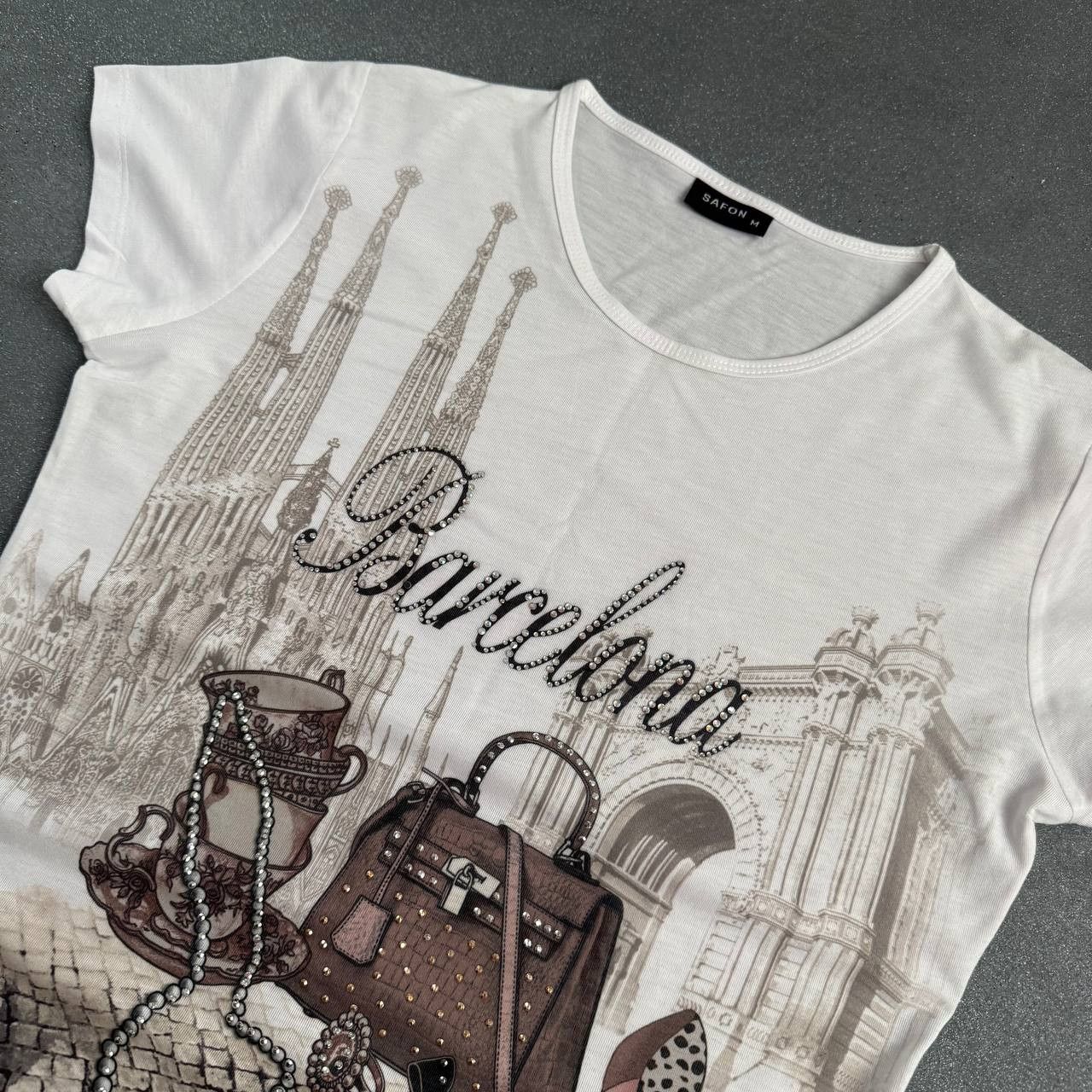 Japanese Brand Amazing Y2K 2000's Super Sexy T-Shirt Size M / US 6-8 / IT 42-44 - 3 Thumbnail