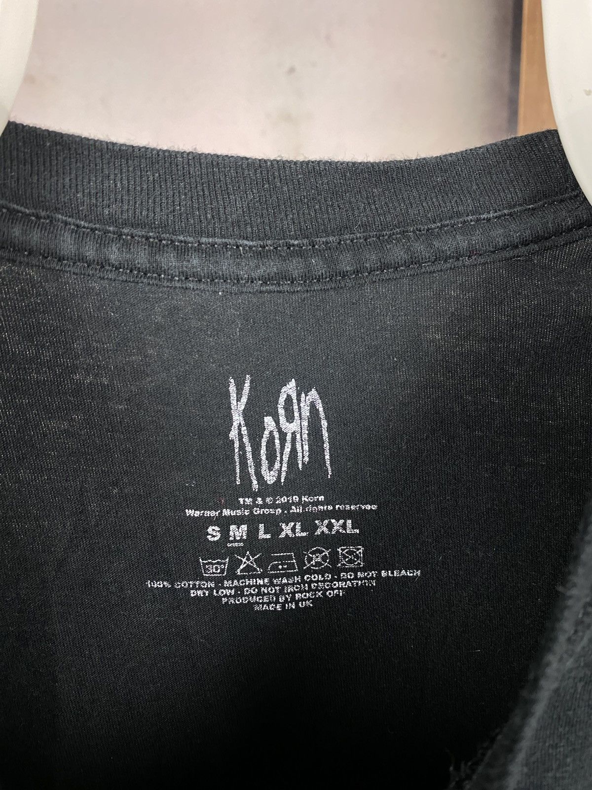 Band Tees 💀Vintage Reprint 2012 T-Shirt Korn Skulldelis New Metal Tee💀 Size US M / EU 48-50 / 2 - 8 Thumbnail