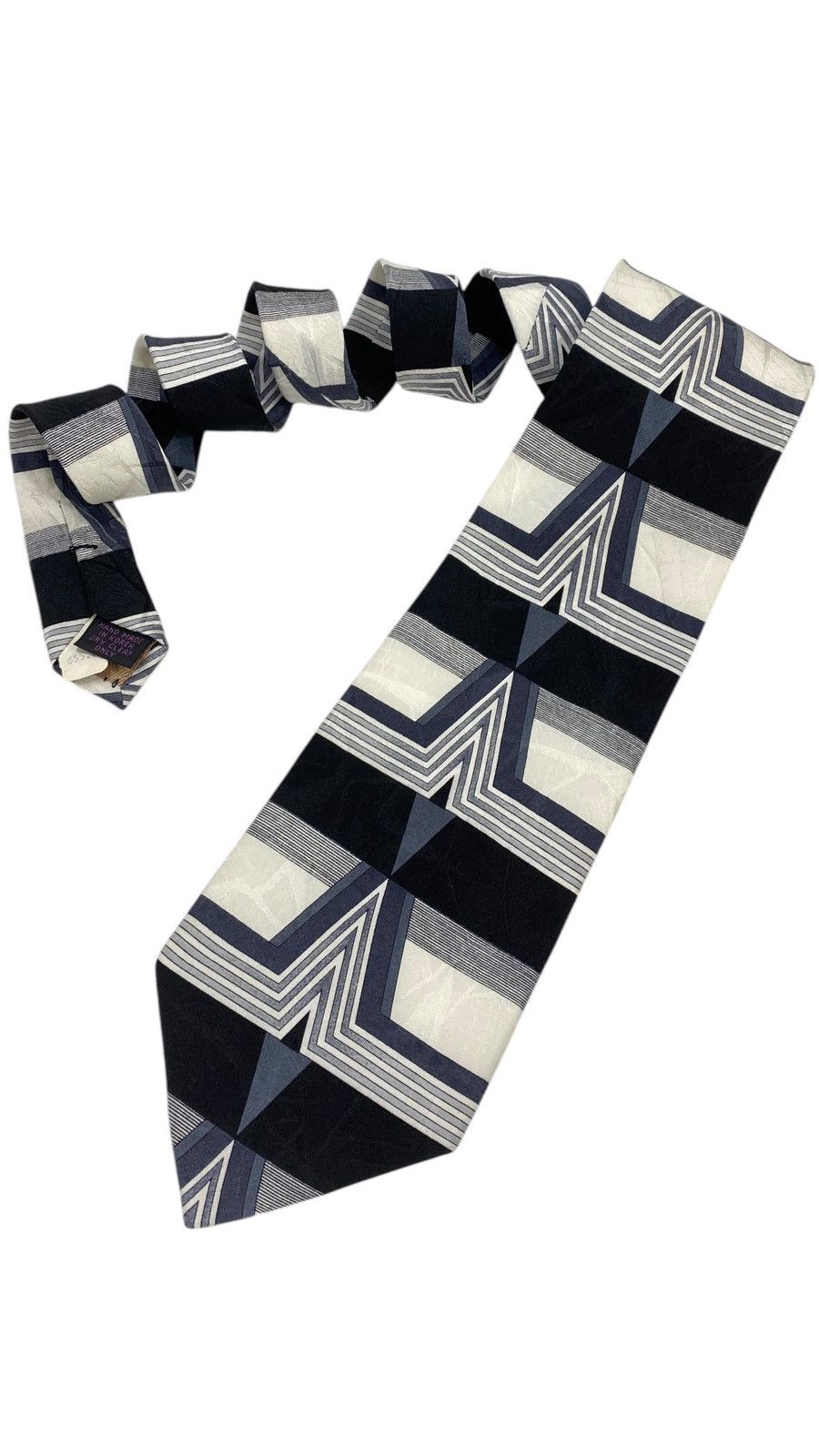Pierre Balmain 🔥LASTDROP🔥 80s Pierre Balmain Couture Made In Korea Silk Tie Size ONE SIZE - 1 Thumbnail