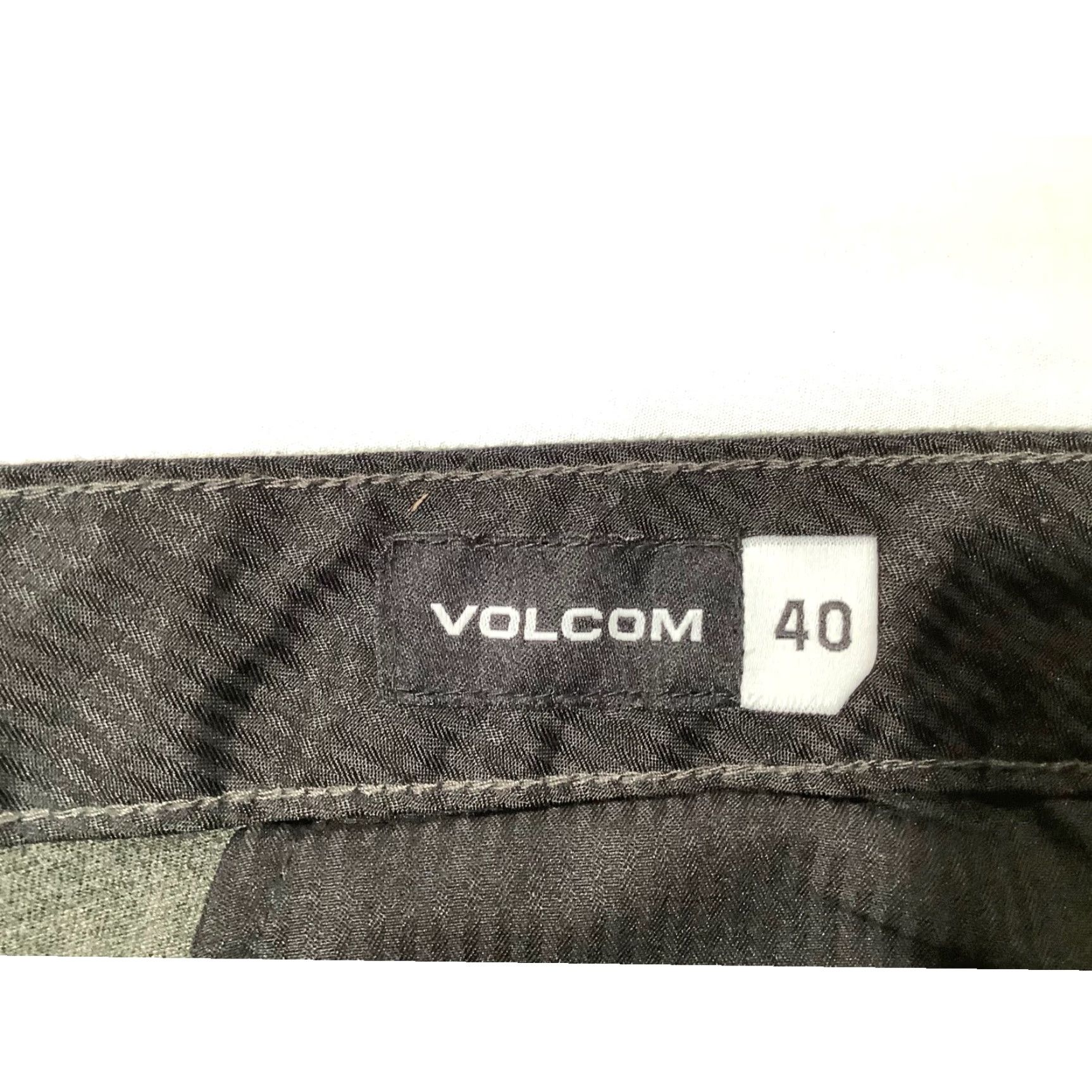 Volcom Volcom Mens Pants Size 40 Gray Chinos Straight Leg Casual Workwear Size US 40 / EU 56 - 3 Thumbnail