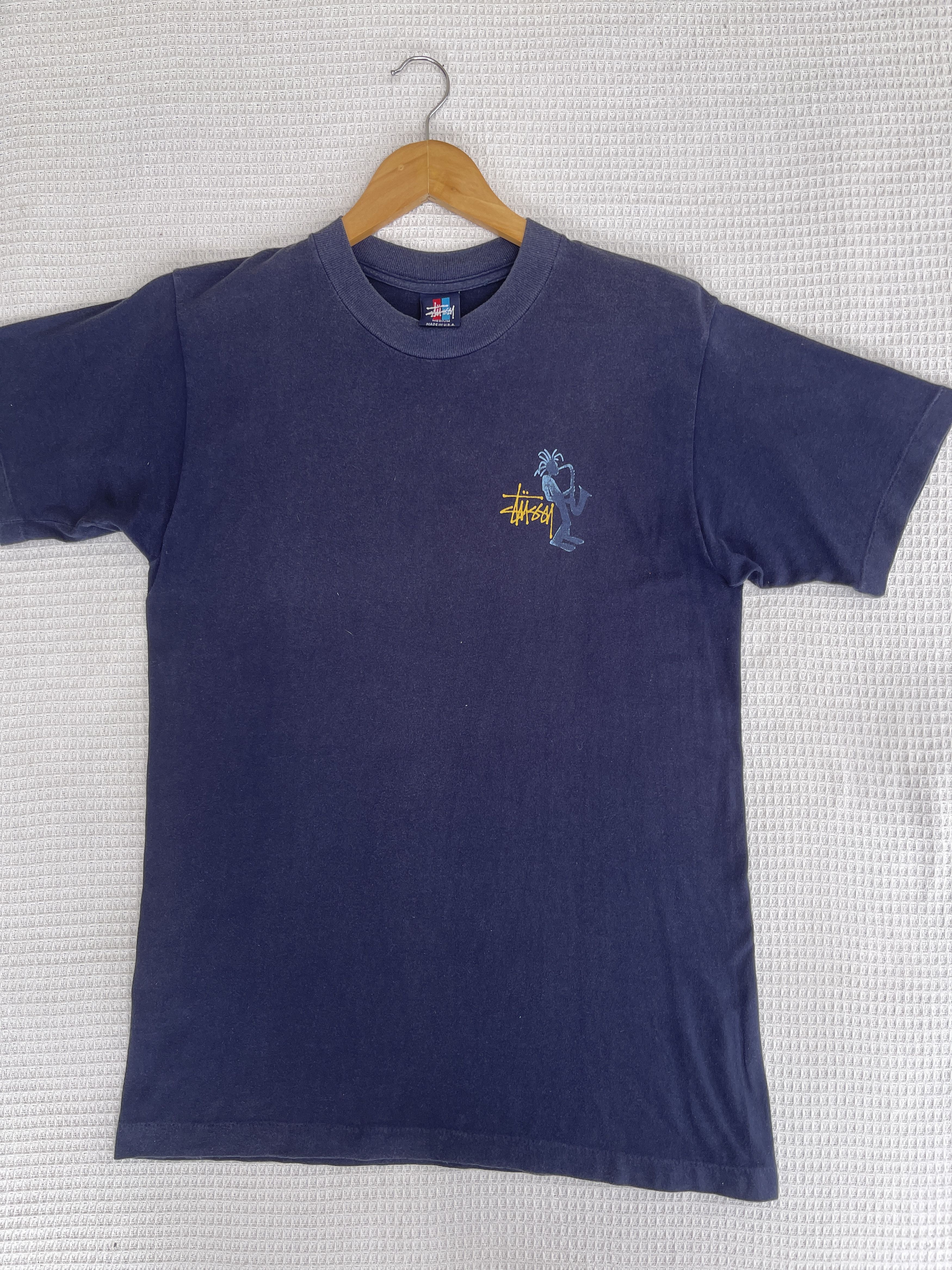 Stussy Rare🔥Vintage 90s STUSSY Boxy Streetwear Tee Size US S / EU 44-46 / 1 - 11 Thumbnail