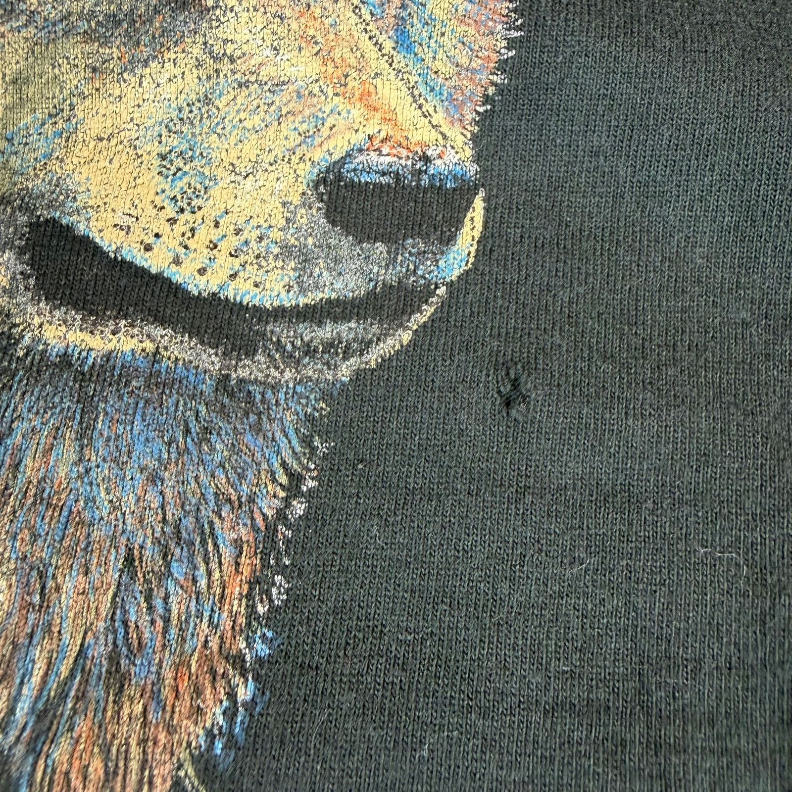 Other Vintage Allore Wolf Nature Graphic T-Shirt XXL Size US XXL / EU 58 / 5 - 4 Thumbnail