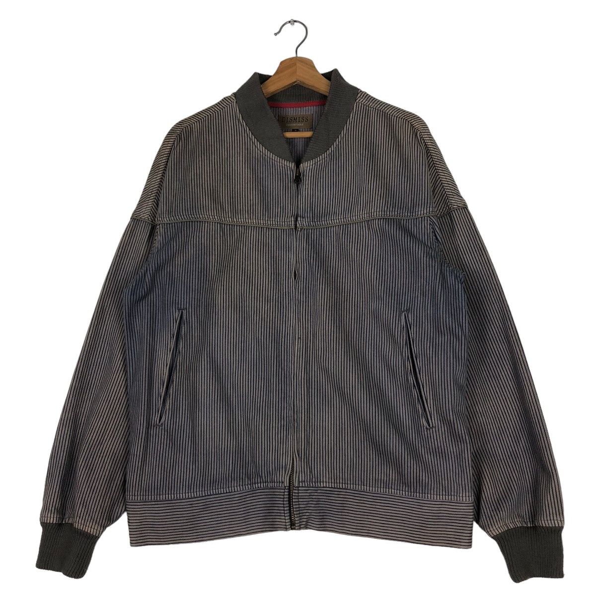 Japanese Brand 🔥Vtg Herringbone Bomber Jacket Dismiss Issey Miyake Size US M / EU 48-50 / 2 - 1 Thumbnail