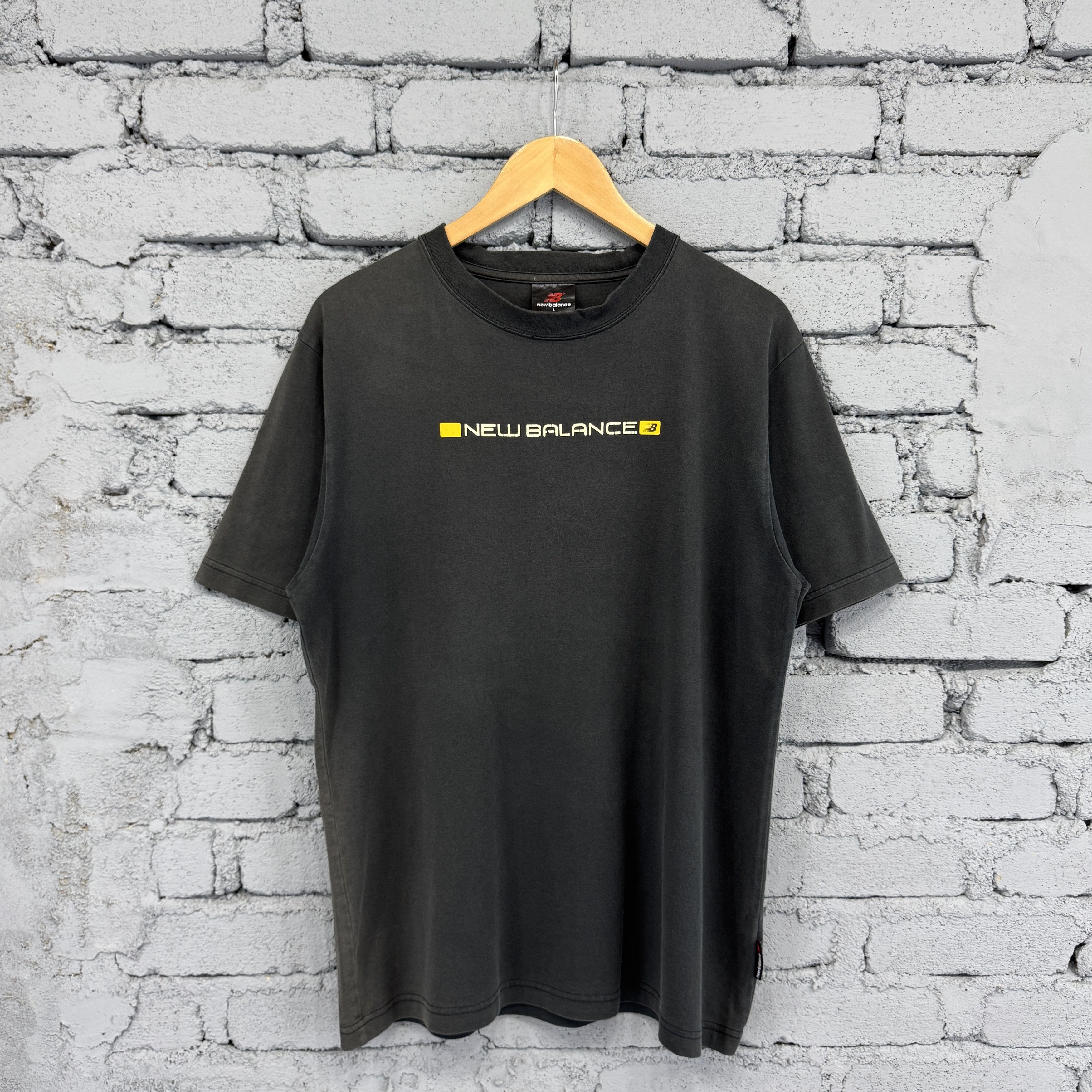 New Balance New Balance Men's Shoe Box Tshirt In Black Cotton Size US L / EU 52-54 / 3 - 2 Thumbnail