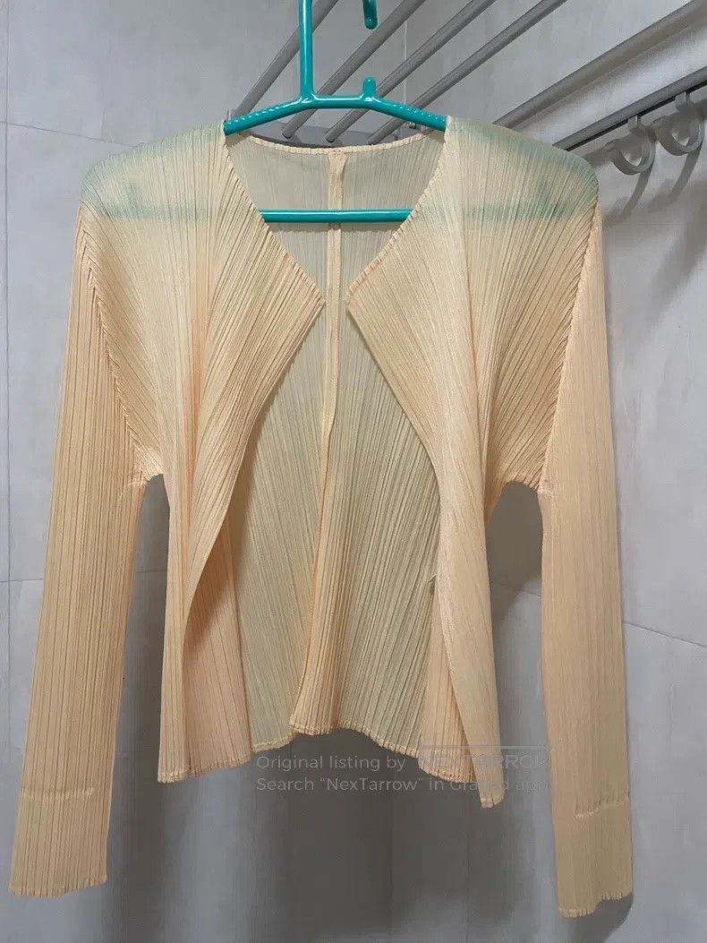 Issey Miyake Issey Miyake Cardigan Coat Top Size L / US 10 / IT 46 - 2 Thumbnail