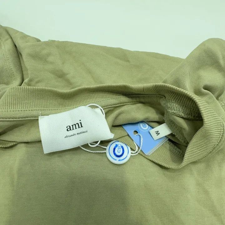 AMI AMIPARIS SS24 Slim Fit Round Neck T-Shirt -2507 Size US M / EU 48-50 / 2 - 1 Thumbnail