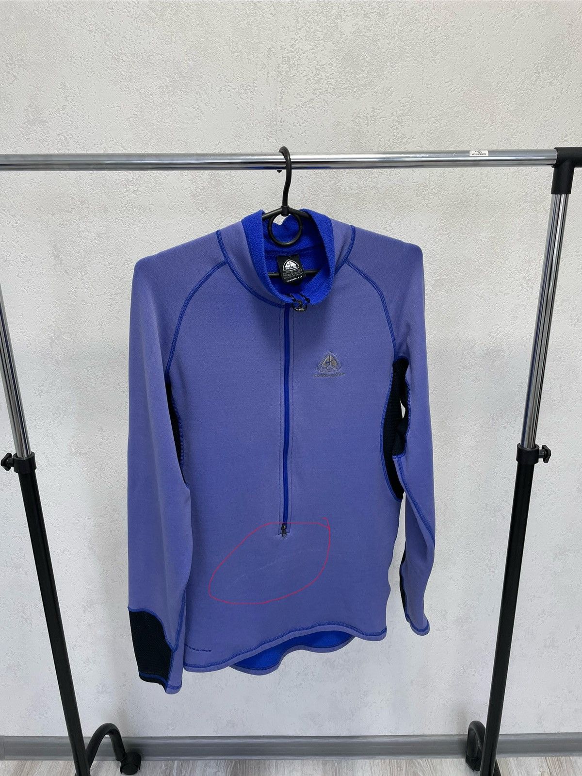 Nike × Nike ACG × Vintage Vintage Nike ACG Fleece Oregon Series Therma-Fit 3/4 Zip Size US M / EU 48-50 / 2 - 3 Thumbnail