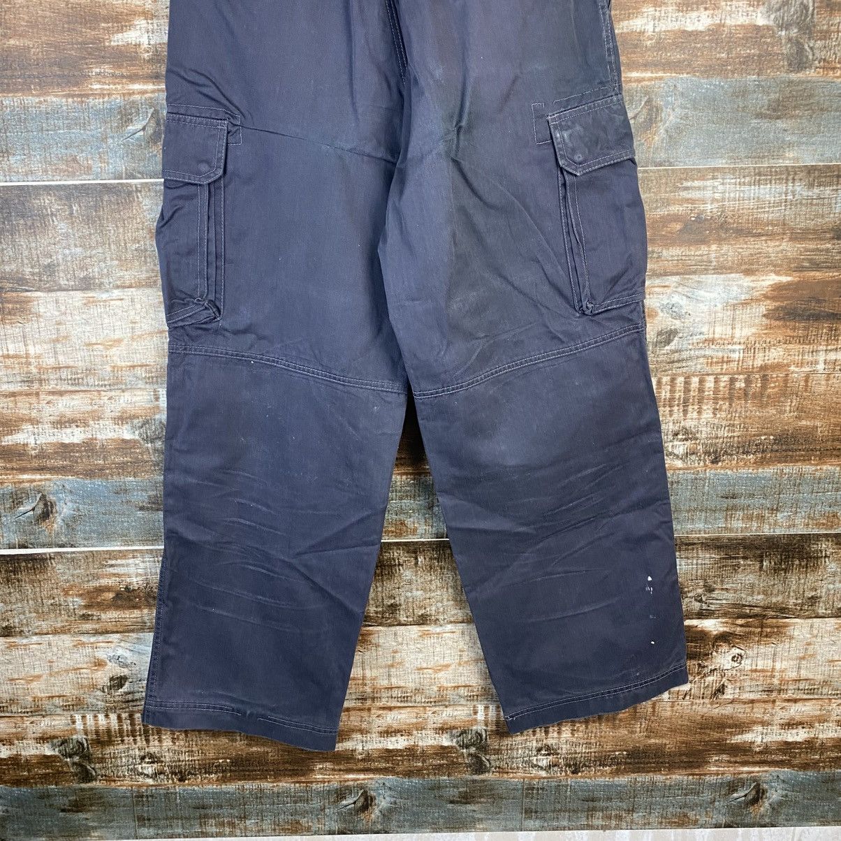 Dickies DL Dickies Gray Custom Cargo Multipocket Pants #C1205 Size US 31 - 19 Thumbnail