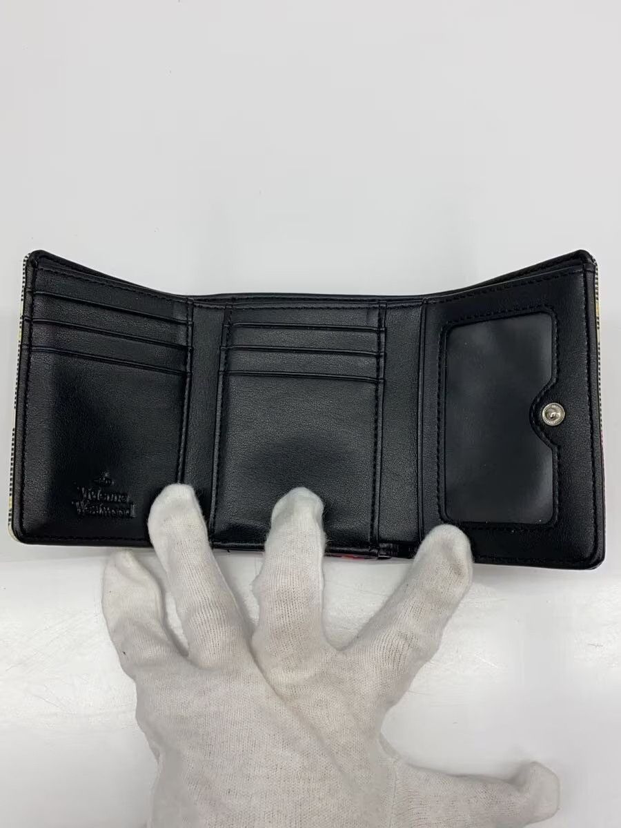 Vivienne Westwood Plaid Orb Vegan Leather Wallet Size ONE SIZE - 4 Thumbnail