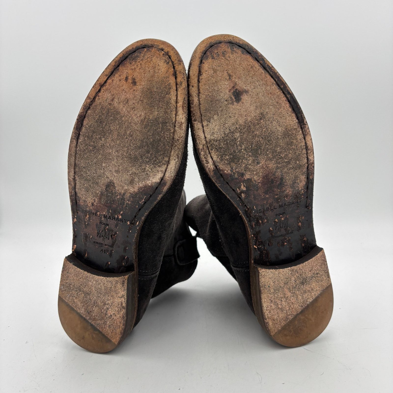 H&M × Isabel Marant Isabel Marant X H&M Suede Booties Rancher Roper 41 US 11 Size US 11 / IT 41 - 7 Thumbnail