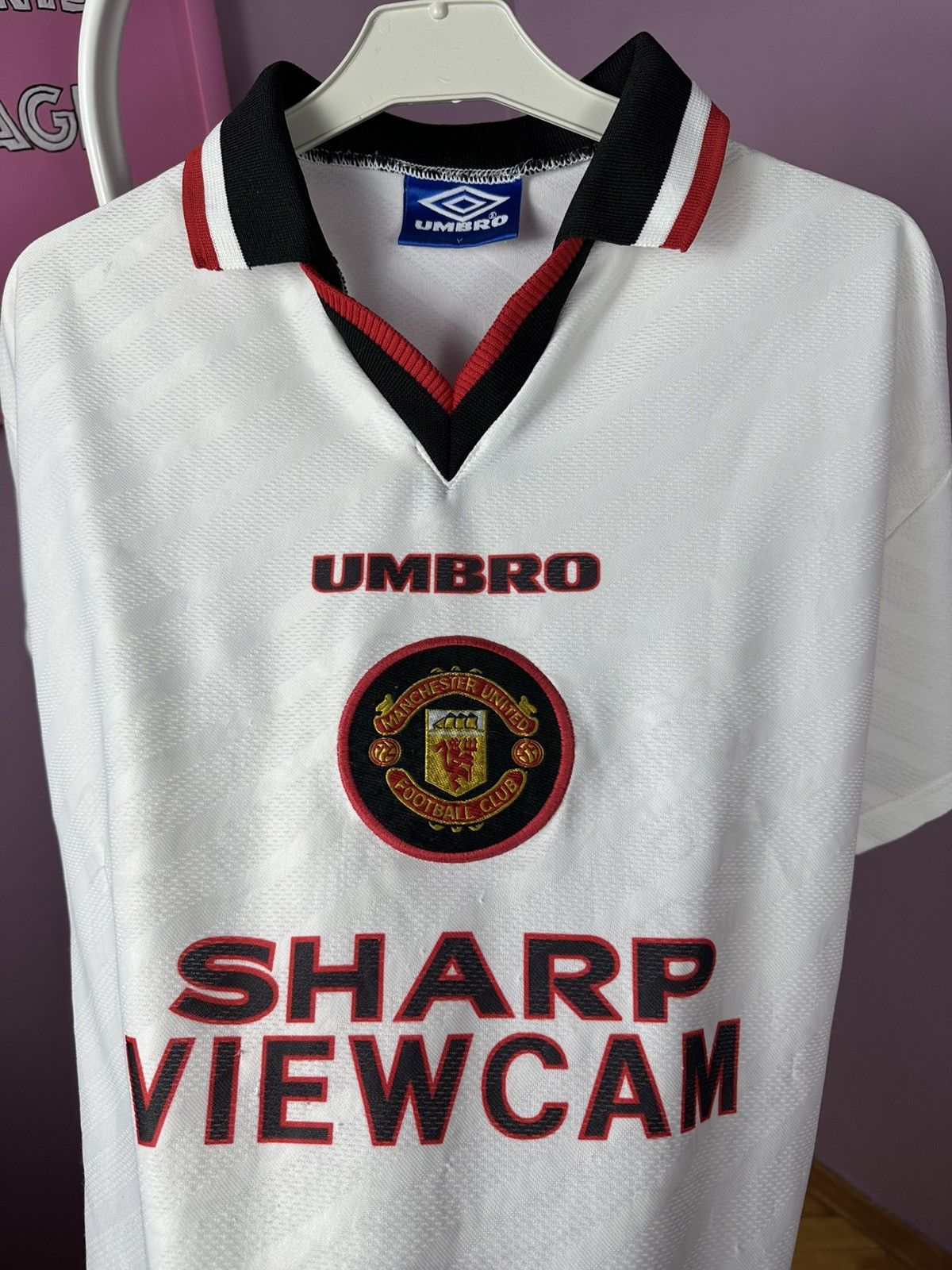 Umbro Manchester United FC Umbro Vintage 1996/1997 Sharp Jersey Size US S / EU 44-46 / 1 - 7 Thumbnail
