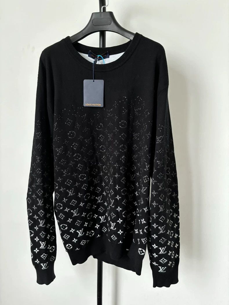 Louis Vuitton Louis Vuitton Gradient Logo Crewneck Sweater - dmc Size US XXL / EU 58 / 5 - 1 Thumbnail