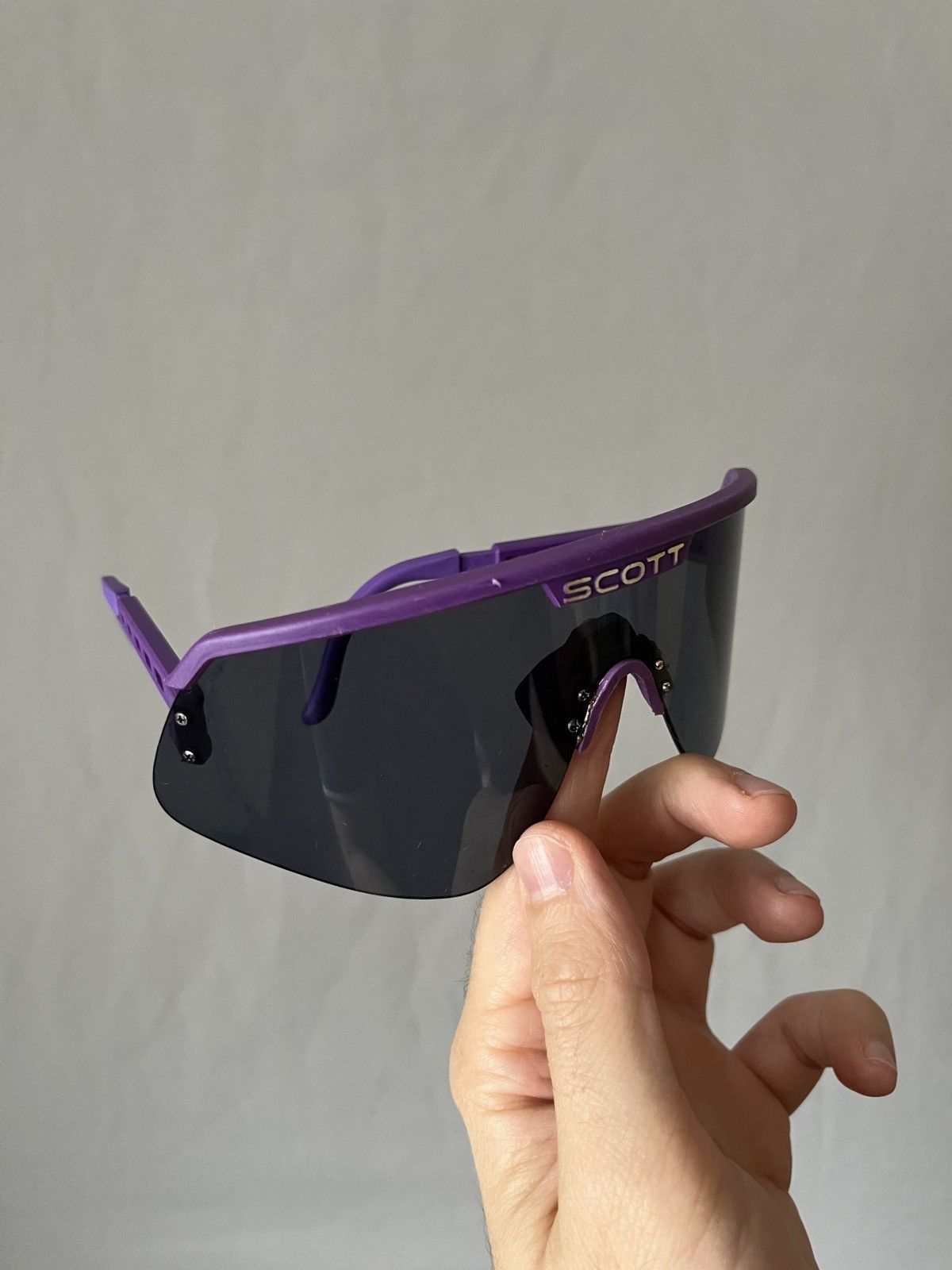 Other 80-90s Scott Eclipse Sport Cycling Purple Glasses Size ONE SIZE - 13 Thumbnail